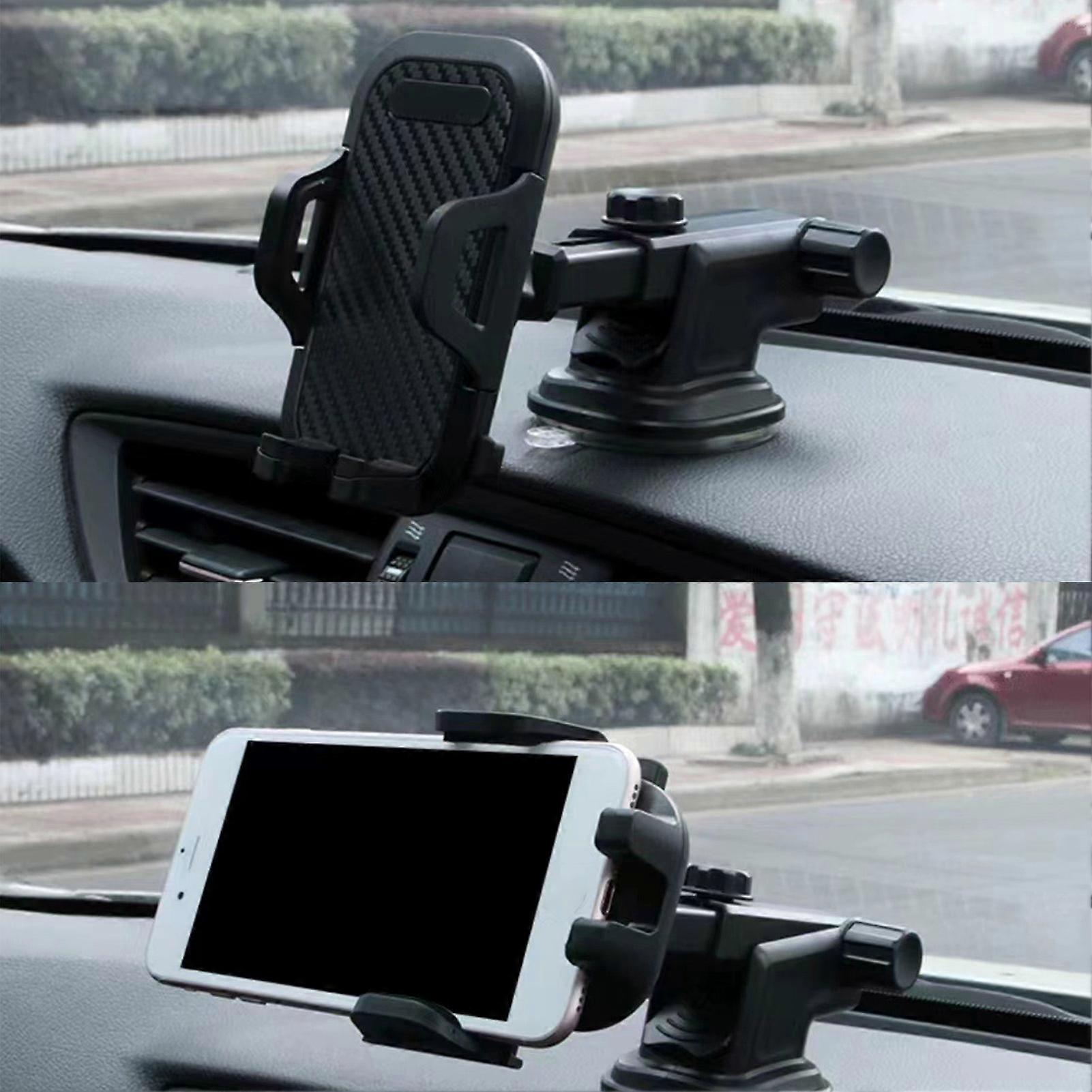 Car Phone Holder Universal Gravity Link Automobile Air Vent Clip Cell Phone Holder Extension Pole Type