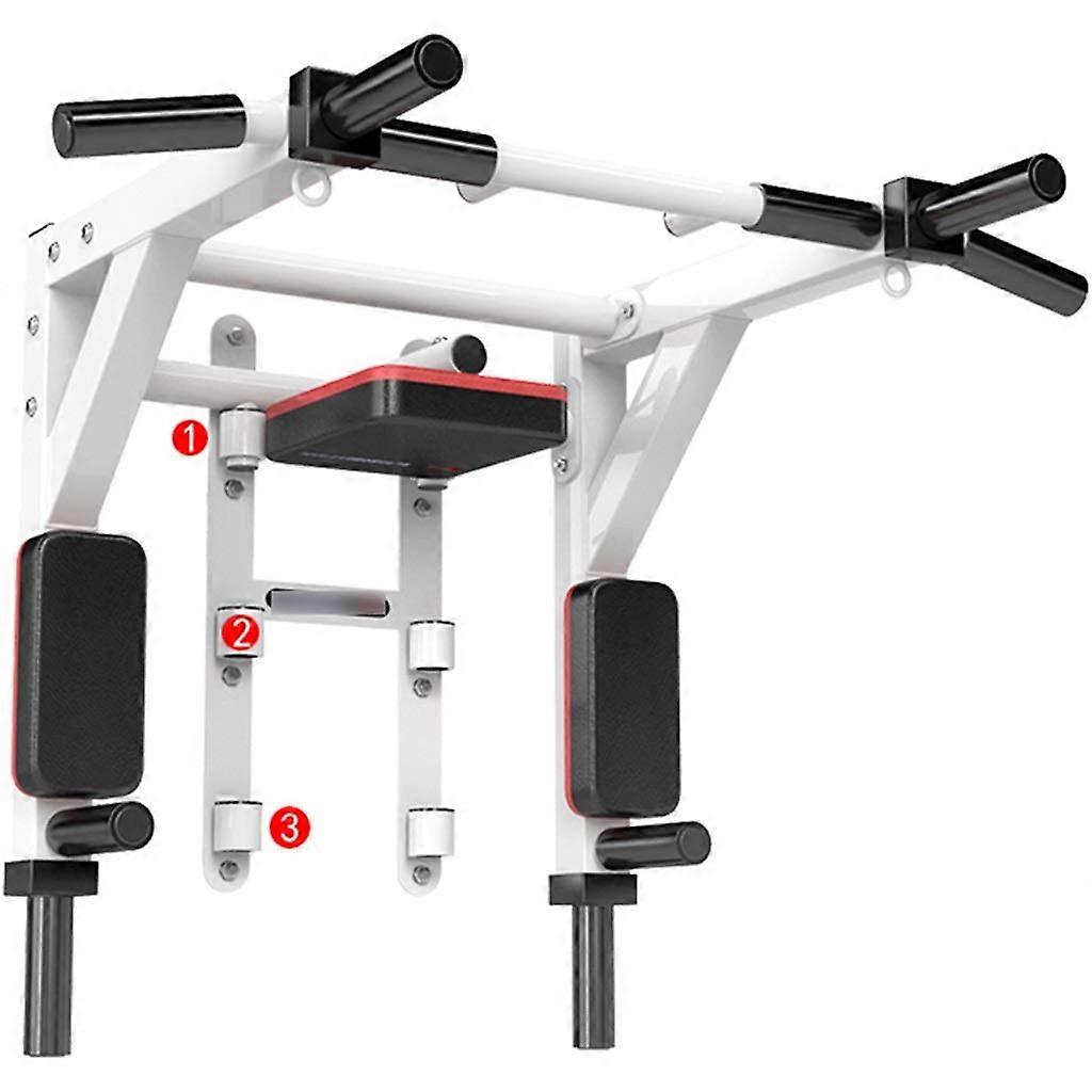 Pull-Up Bars Wall Mounted Heavy-Duty Chin-Up Bar Upper-Body Trainer Multifunctional Exerciser For Office