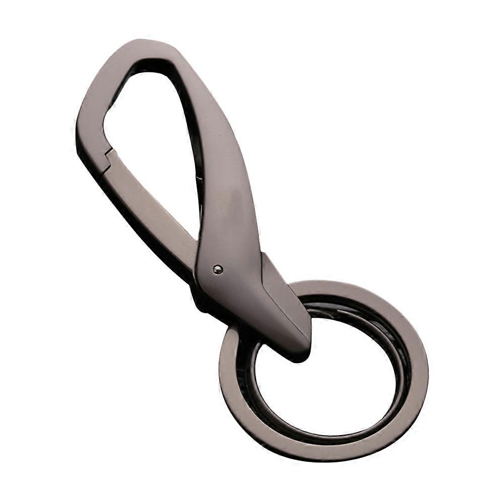 Fashion Zinc Alloy Keychain for Men – Unique Ring Design, Lightweight & Durable Key Holder for Car Keys, Bags, and Handbags