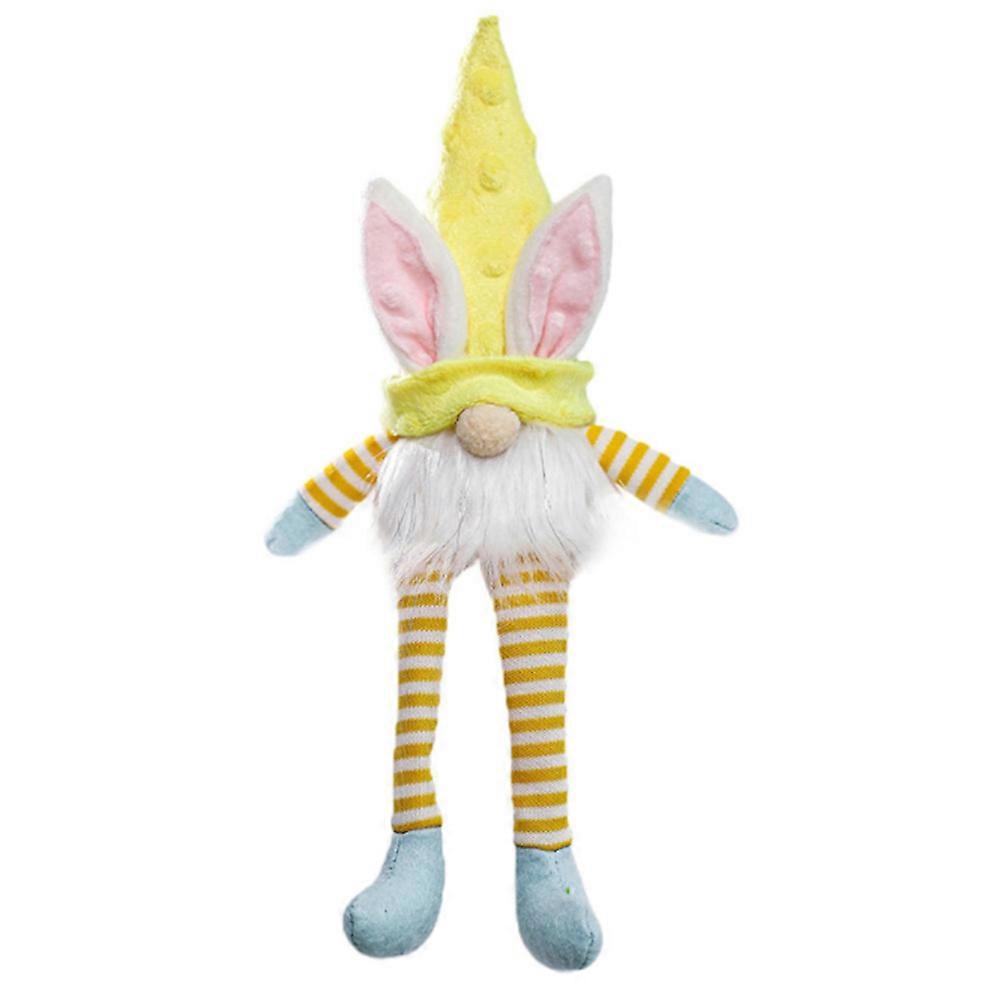 Easter Luminous Faceless Doll Ornament Cozy Home Decor Warm Light Festive Atmosphere Safe Material