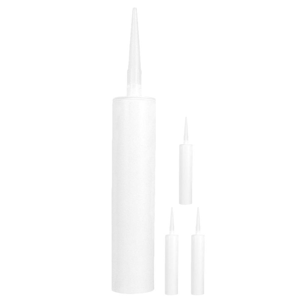 Refillable Caulking Tubes Refillable Sealant Caulk Tube Storage Holder Pointed Tip Design Grouting Tile 4Pcs