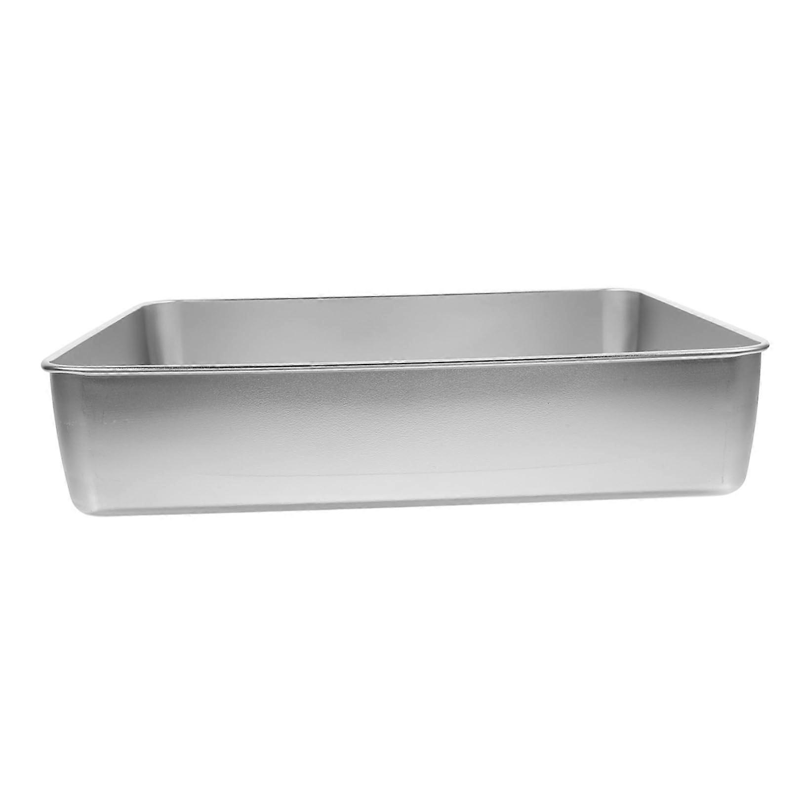 Nonstick rectangular cake pan made of stainless steel  baking sheet baking molds for bread