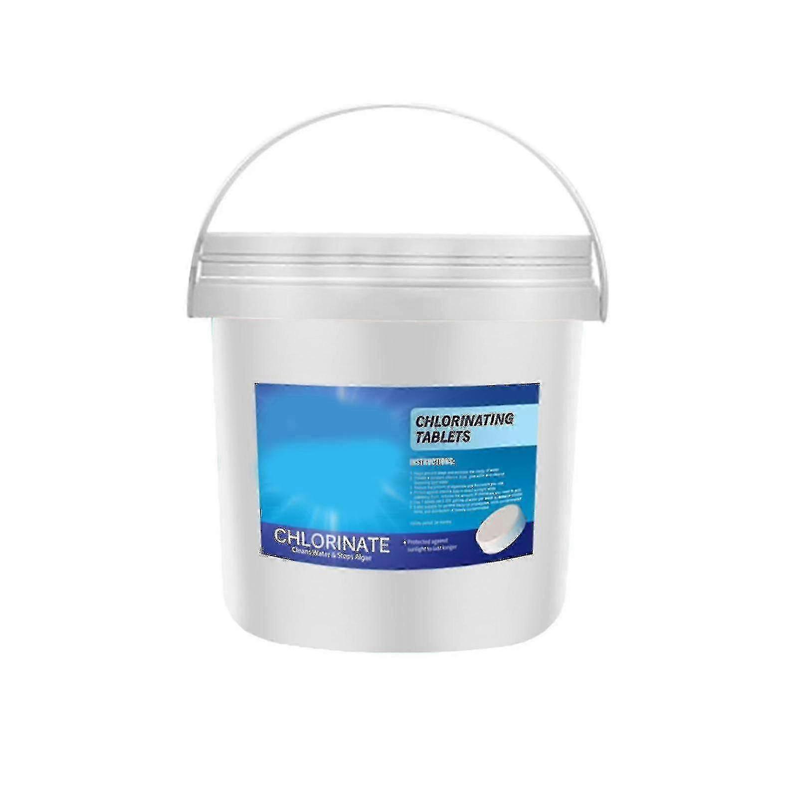 300 عبوة من أقراص بركة الكلور مطهر حمامات السباحة بطيء الإصدار 1 بوصة علامات تبويب الكلور المستقرة