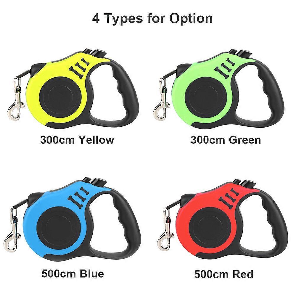 Retractable Dog Leash Pet Walking Leash With Anti-slip Handle for Small and Medium Pets