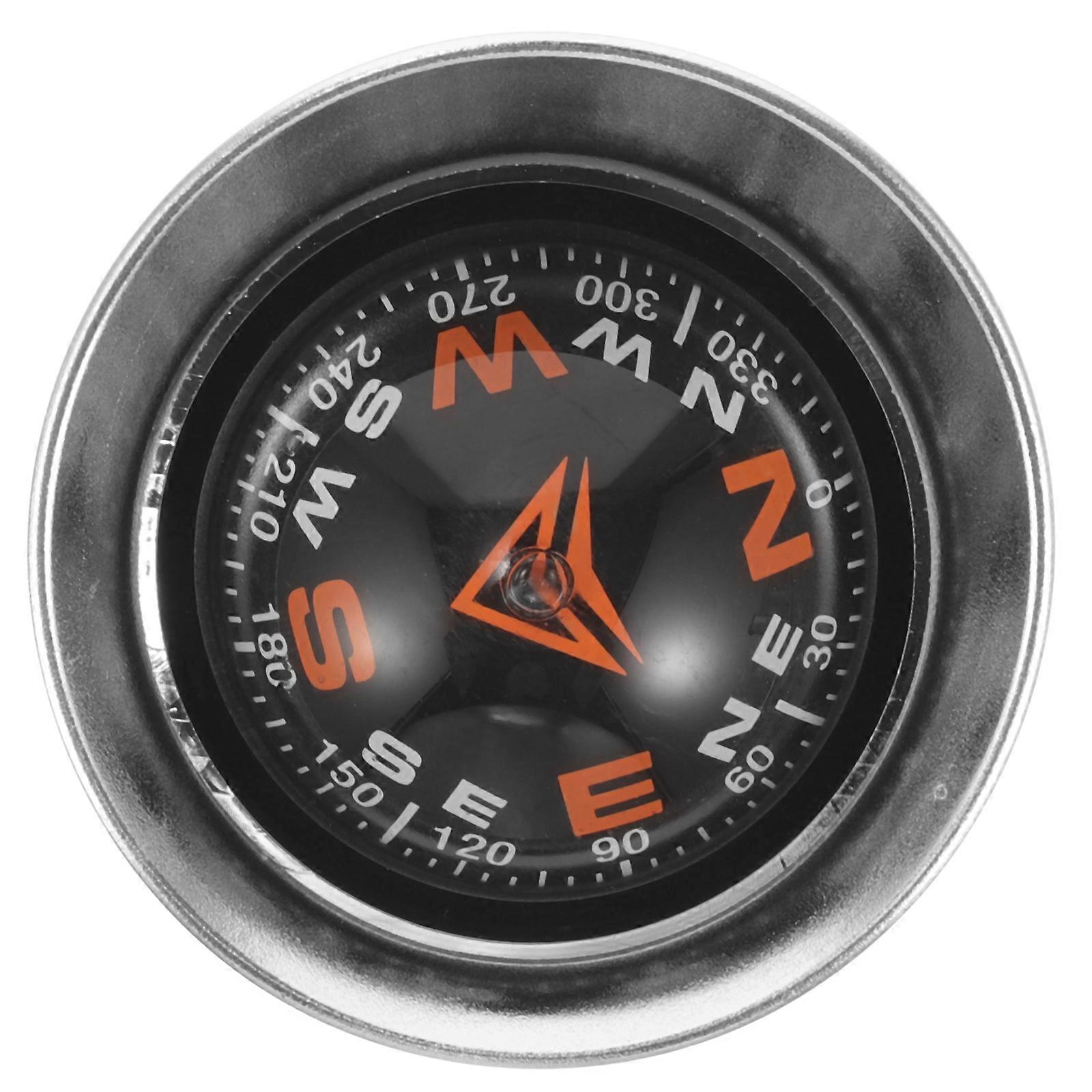 Compass for Car Boat Black Sphere Shape Direction Finding 1Pcs