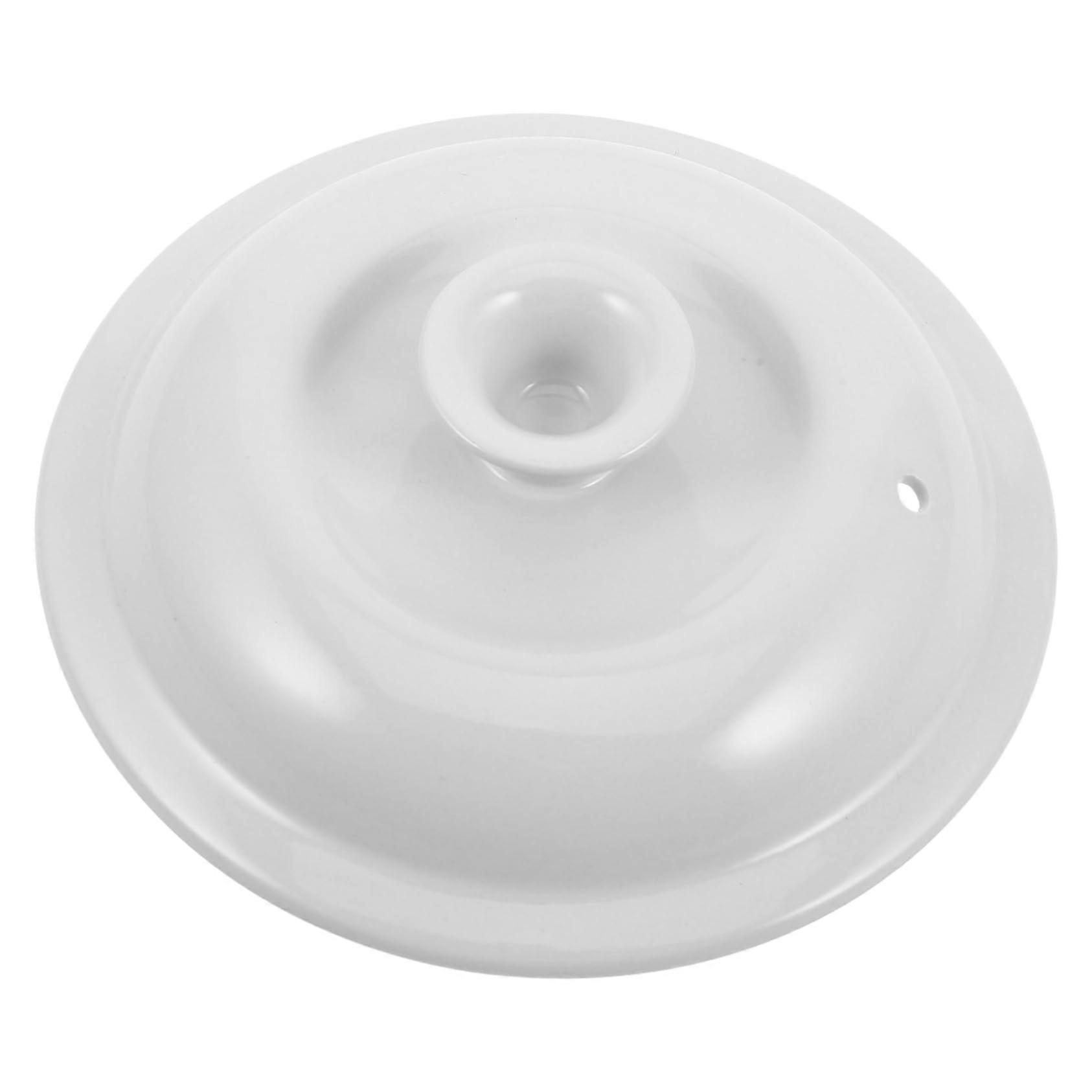 Ceramic Pot Lid Slow Cooker Lid White