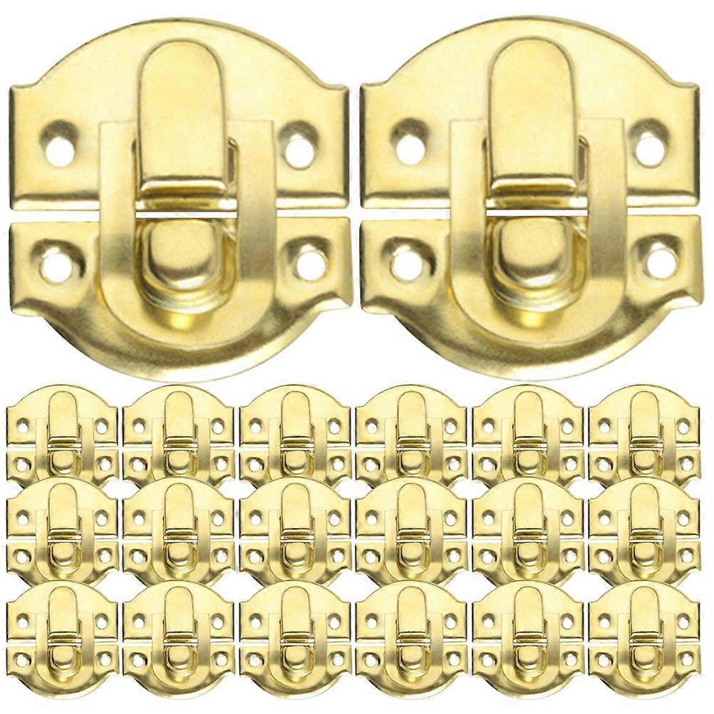 30pcs Hasp Lock Toggle Hasp Latch Cabinet Jewelry Box Hasp Latch Accessory