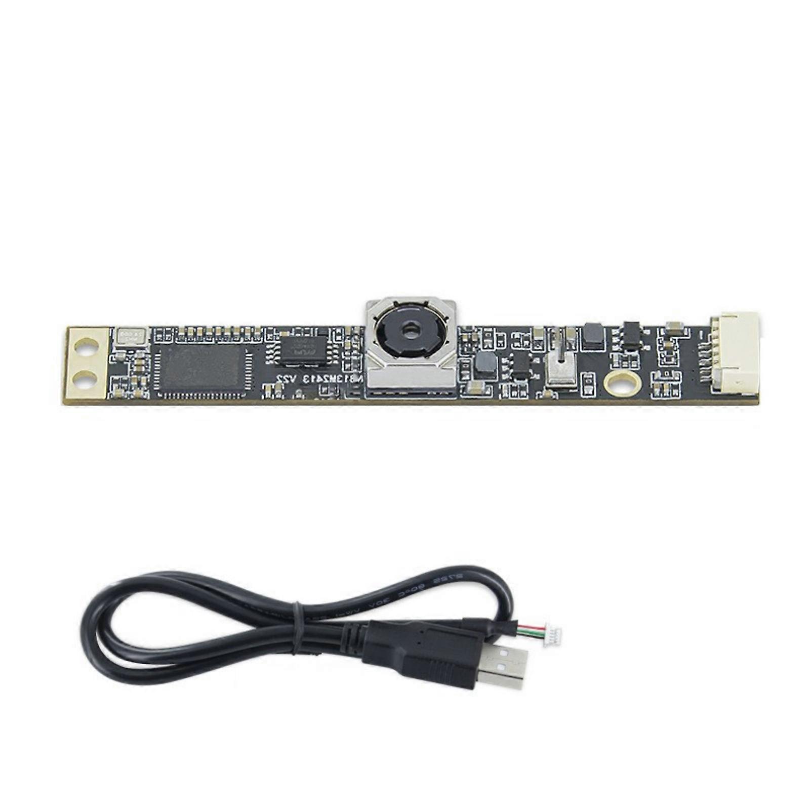 13MP USB Camera Module 4K AutoFocus Builts in Microphone OV13B10(1/3.06inch) for Window System DistortionFree Lens Multicolor
