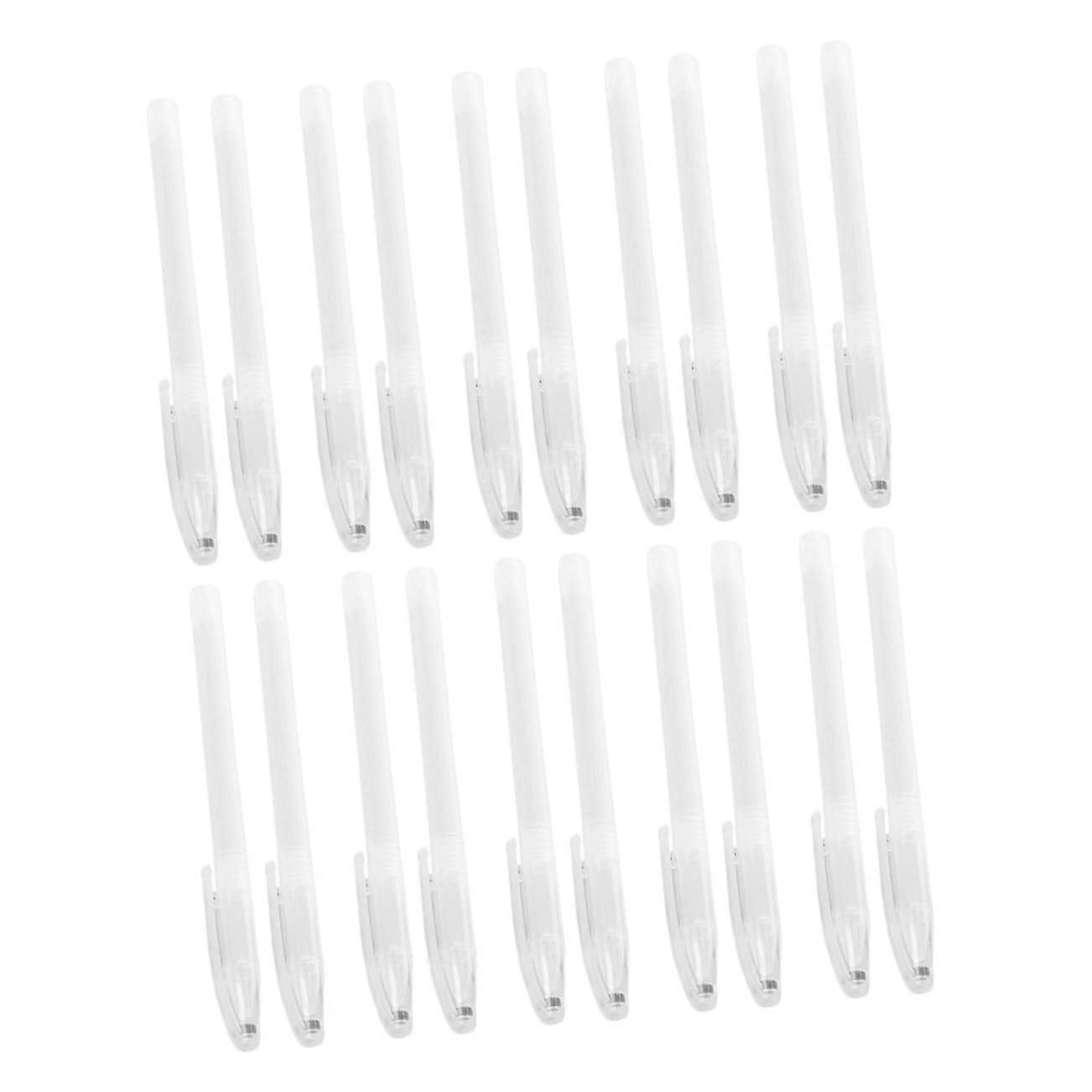 100 Transparent Pen Holders 100 Pack for School and Office Supply Durable Storage Cases for Neat Organization