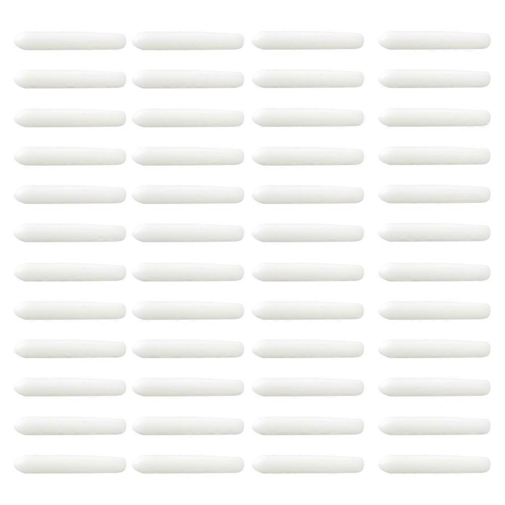 Dishwasher Rack Tip Cover Protective Anti-Scratch Dust-Proof Dishwasher Prong Rack Tips White 1.5X0.3X0.3cm 250Pcs