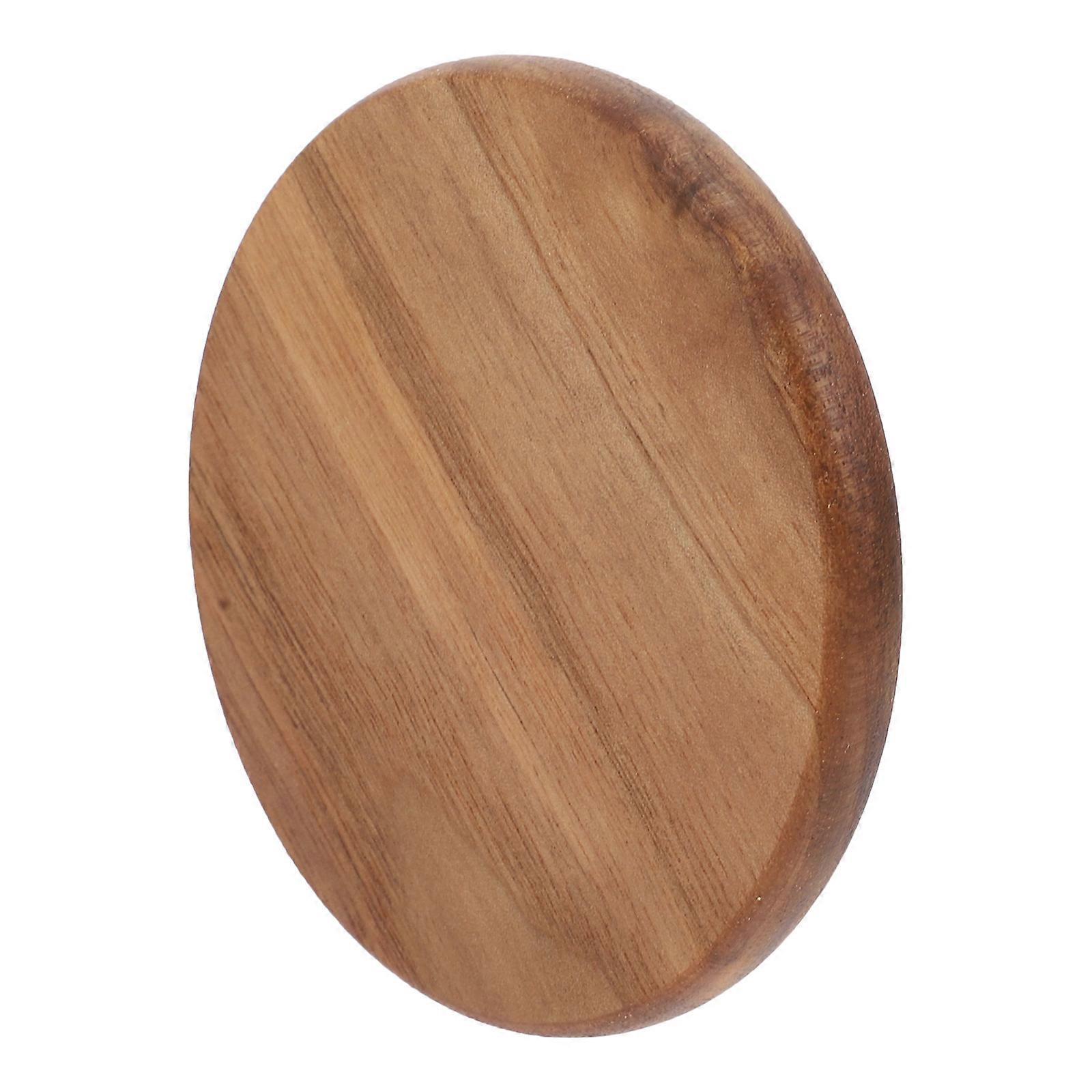 Light Brown Antiskid Cup Mat for Home Use Table Protector with Decorative Design