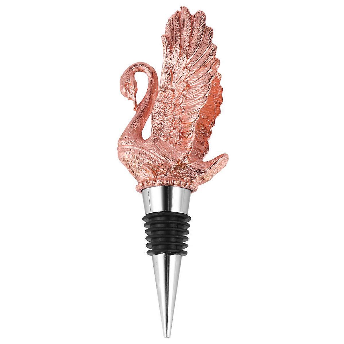 Rose Pourer Lightweight Zinc Alloy Cap for Bars, Parties & Spirits Favor Aerator for Lovers