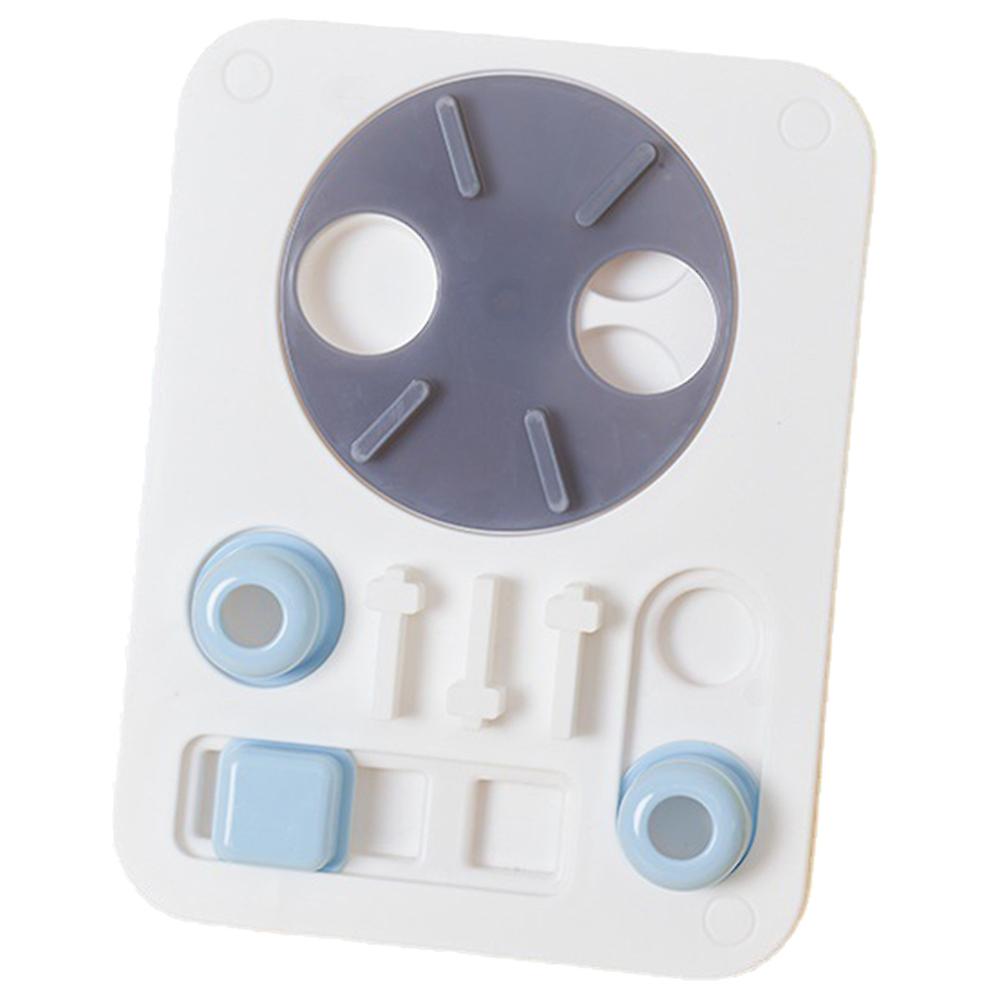 Dog Training Slow Feeder Instrument Panel Shape Pet Food Bowl 26X20X4CM PP Material 1Set