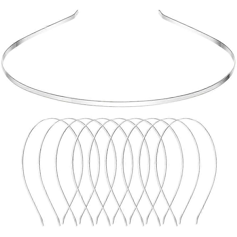 50pcs Unfinished Hair Hoops for Women – Durable Lightweight DIY Hair Accessories for Custom Styling and Festival Decoration
