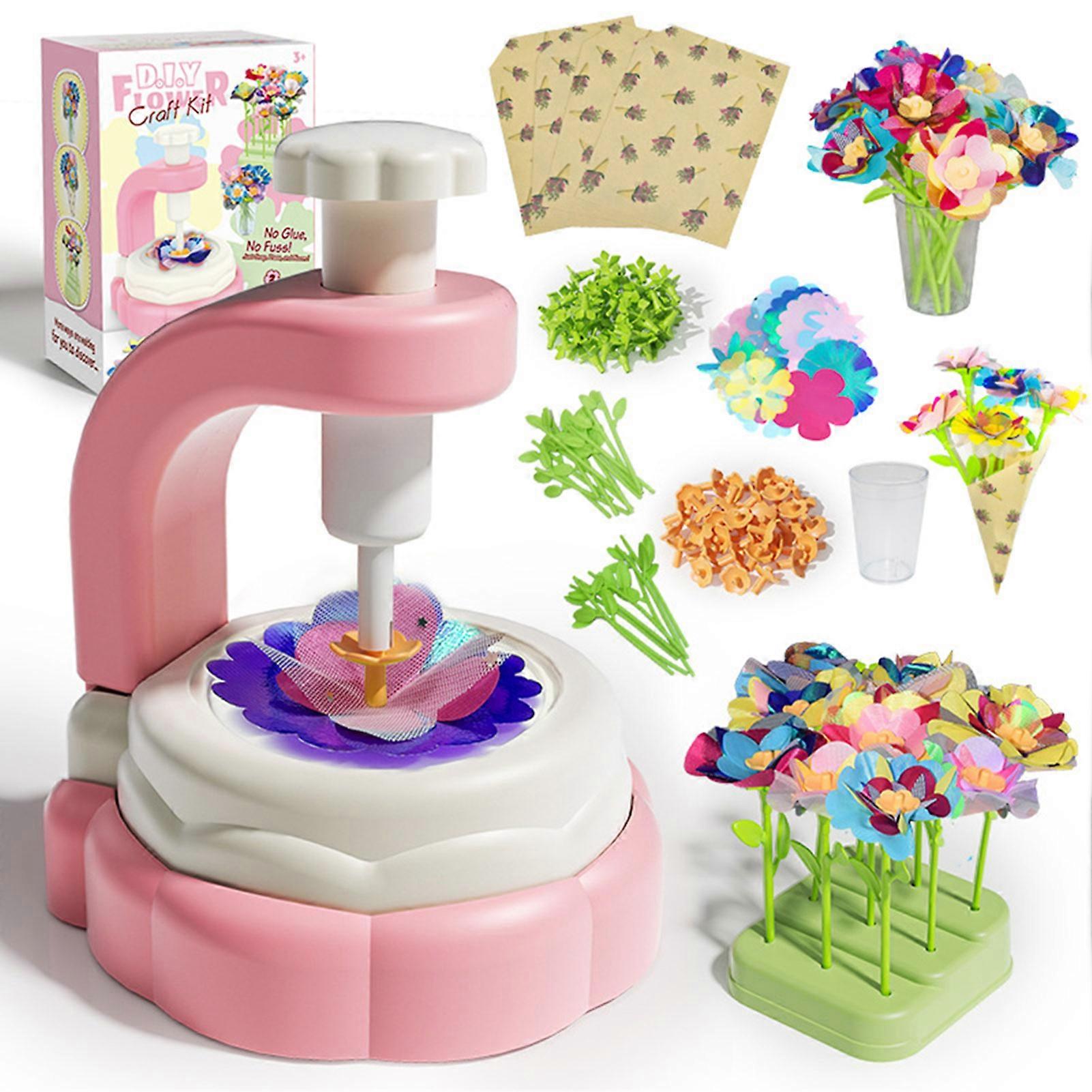 Flower Craft Kit Artificial Flowers for Kids, Build Your Flower Bouquet
Educational Set