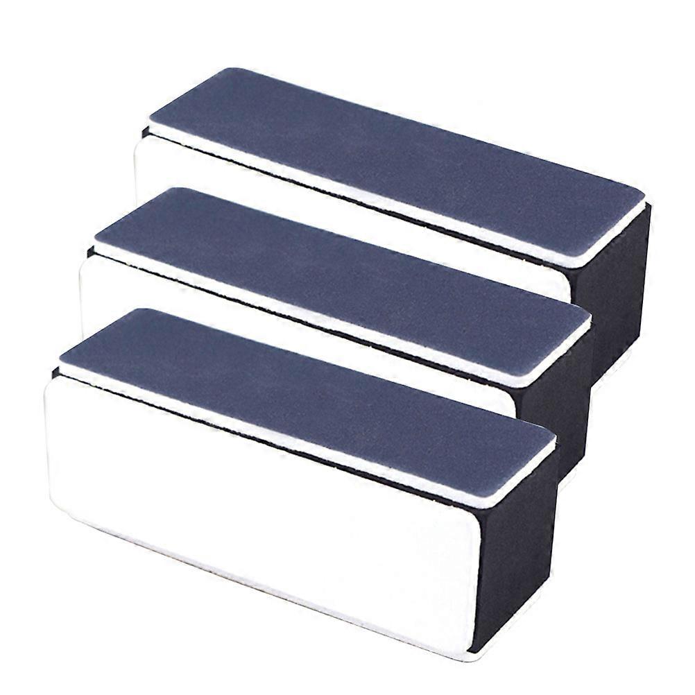 Buffing Blocks Nail Buffer Sanding Sponge Design For Natural False Nails Home Use 3Pcs
