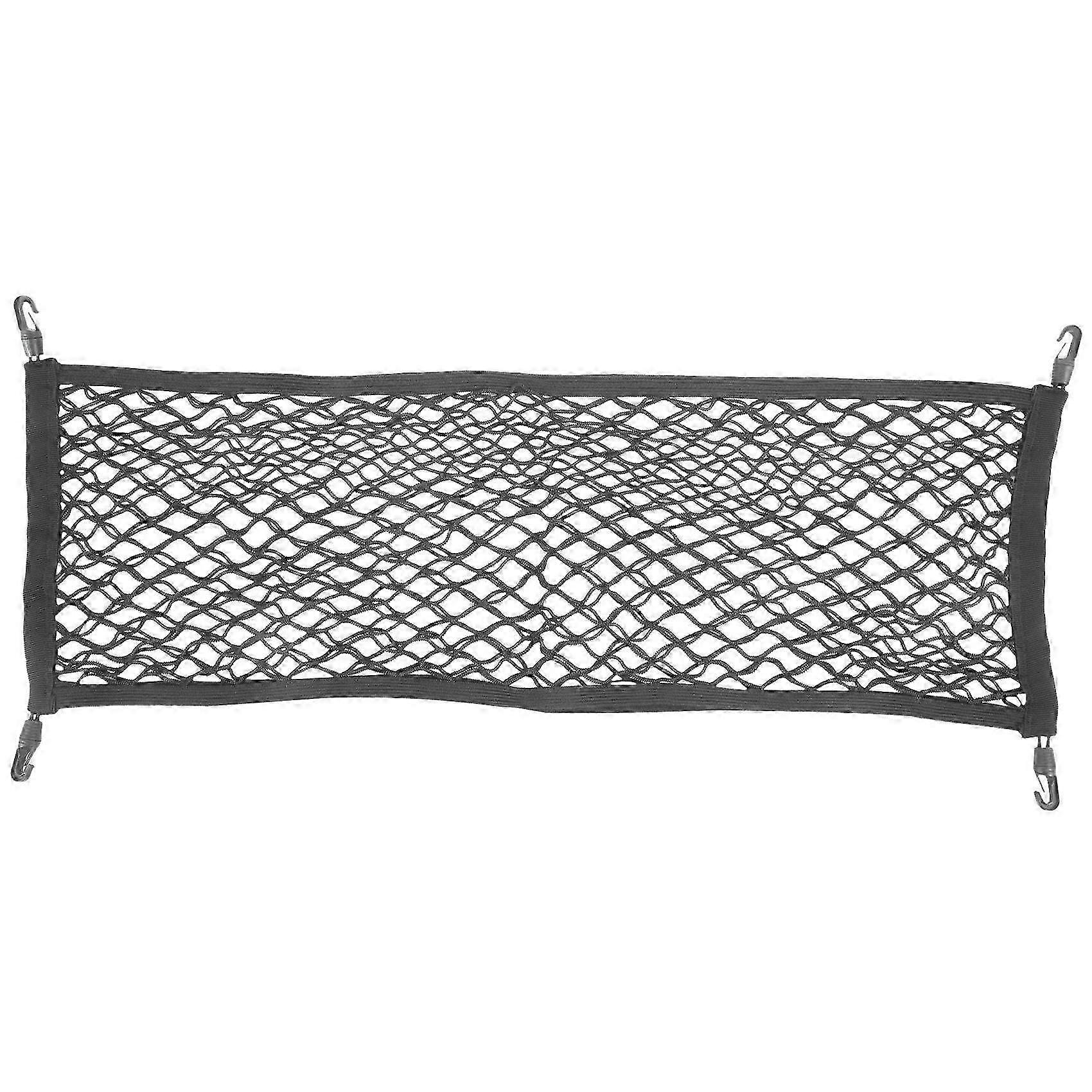 Double-Layer High Elastic Car Rear Cargo Net for SUV Car Trunk Net Organizer Automotive Cargo Nets
