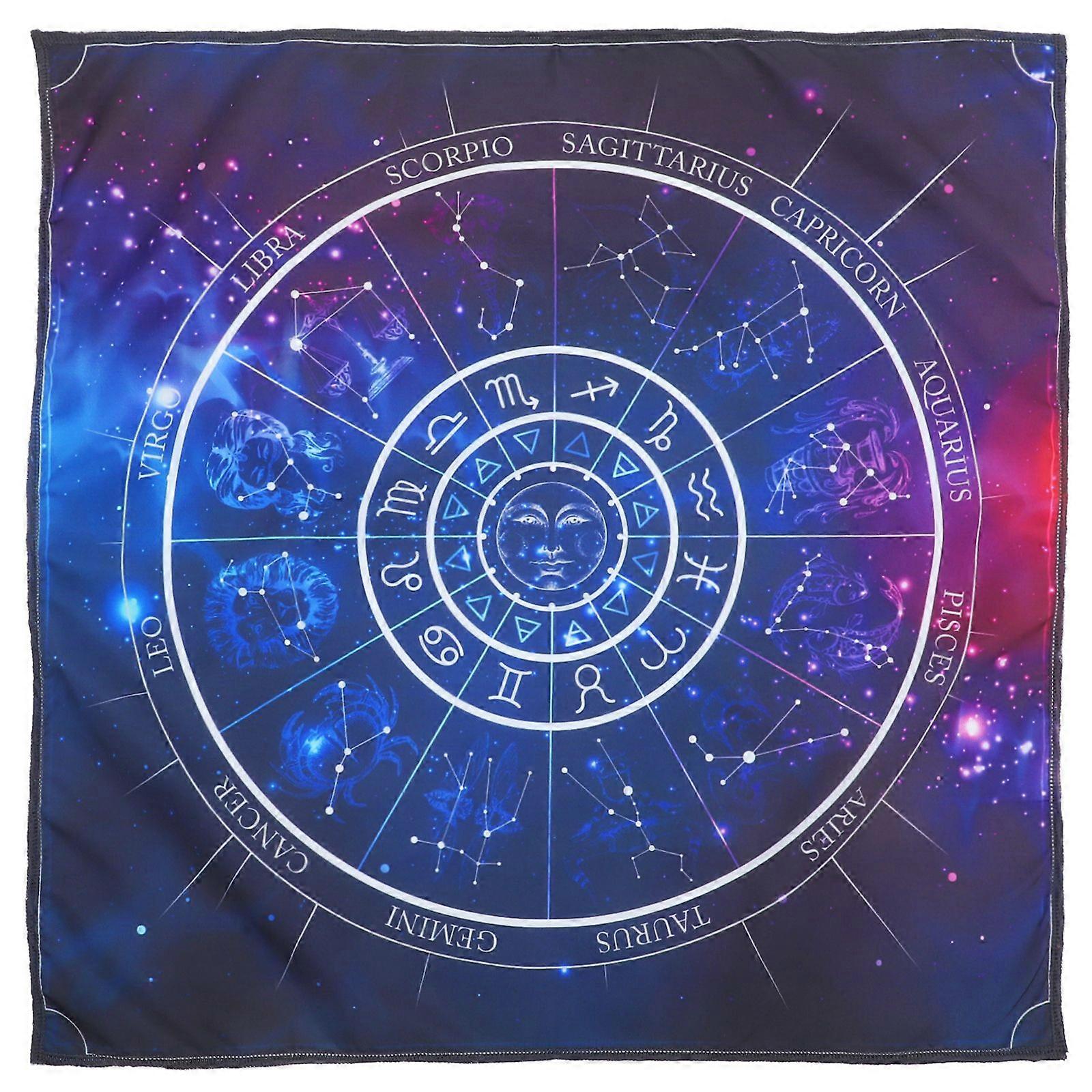 Delicate Tarot Tablecloth Multipurpose Tarot Desk Cloth Delicate Pattern Tablecloth