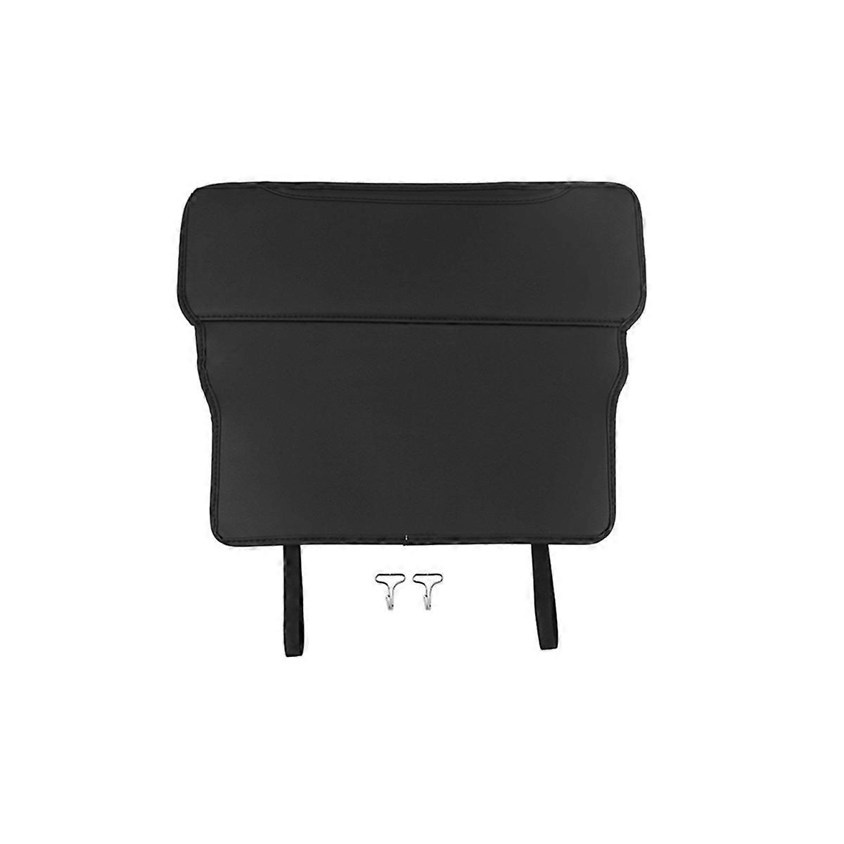 Car PU Leather Passenger Seat Rear Protection Pad for