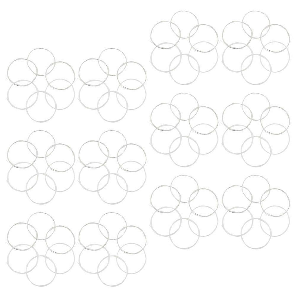 Nylon Acoustic Guitar Strings Replacement Standard Tension Sound Enhancement 100Pcs