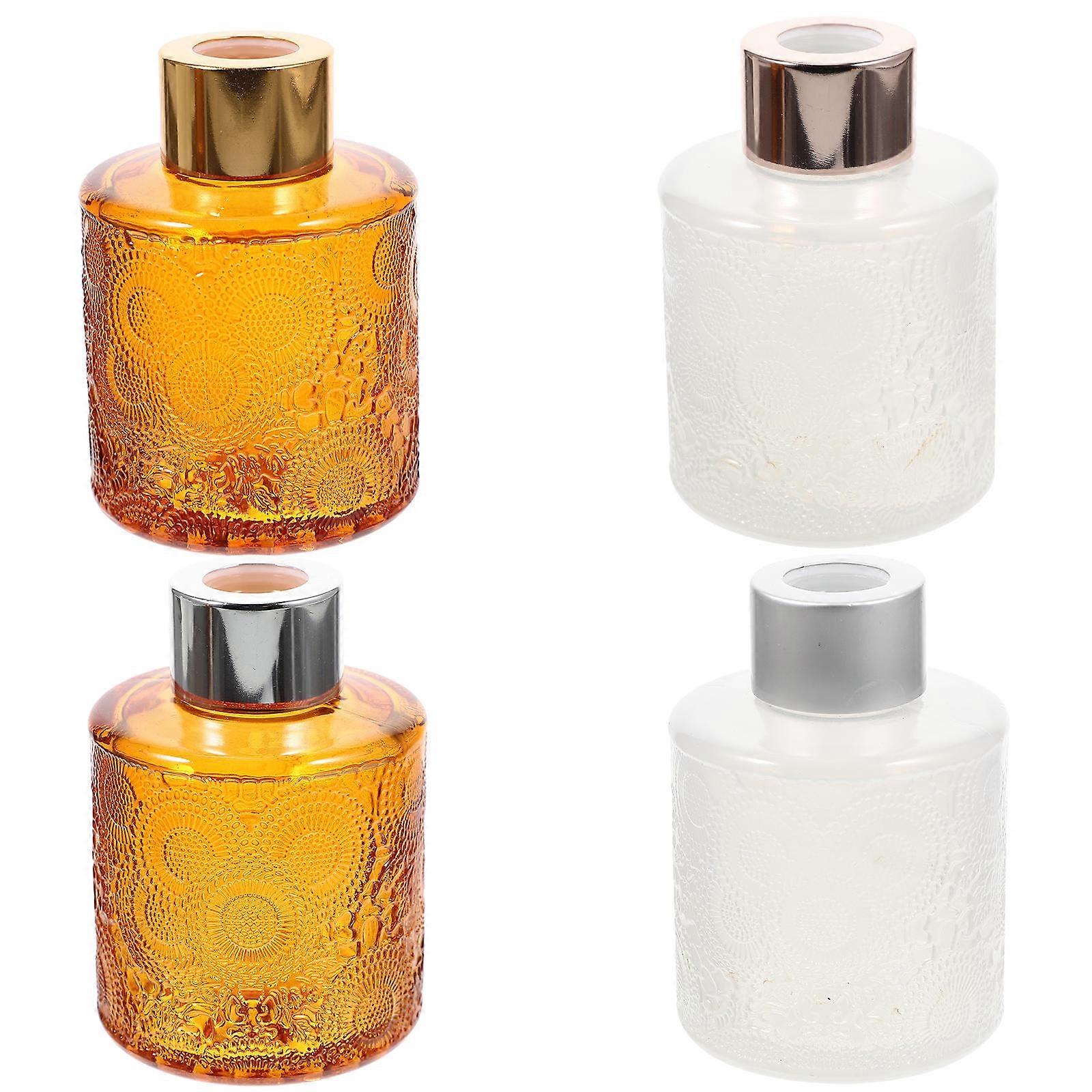 Perfume Containers Bottles Home Decoration Assorted Color 4Pcs