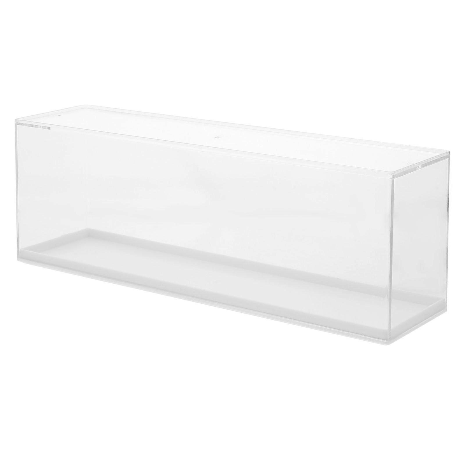 Action Figure Display Case Storage Box For Collectibles Models Transparent Design 1Pcs