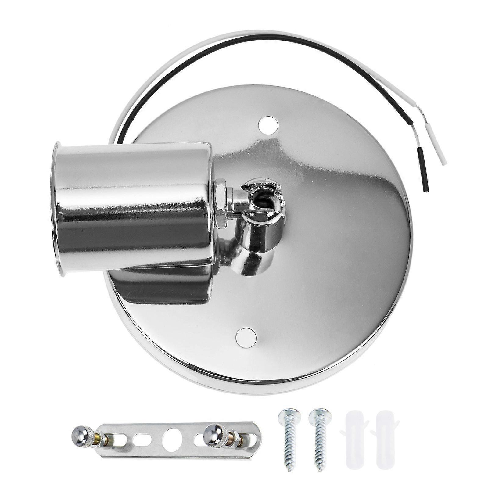 180 Degree Rotation Light Socket Bulb Holder Easy Installation Lighting Accessories 10.5X10CM 1 Set