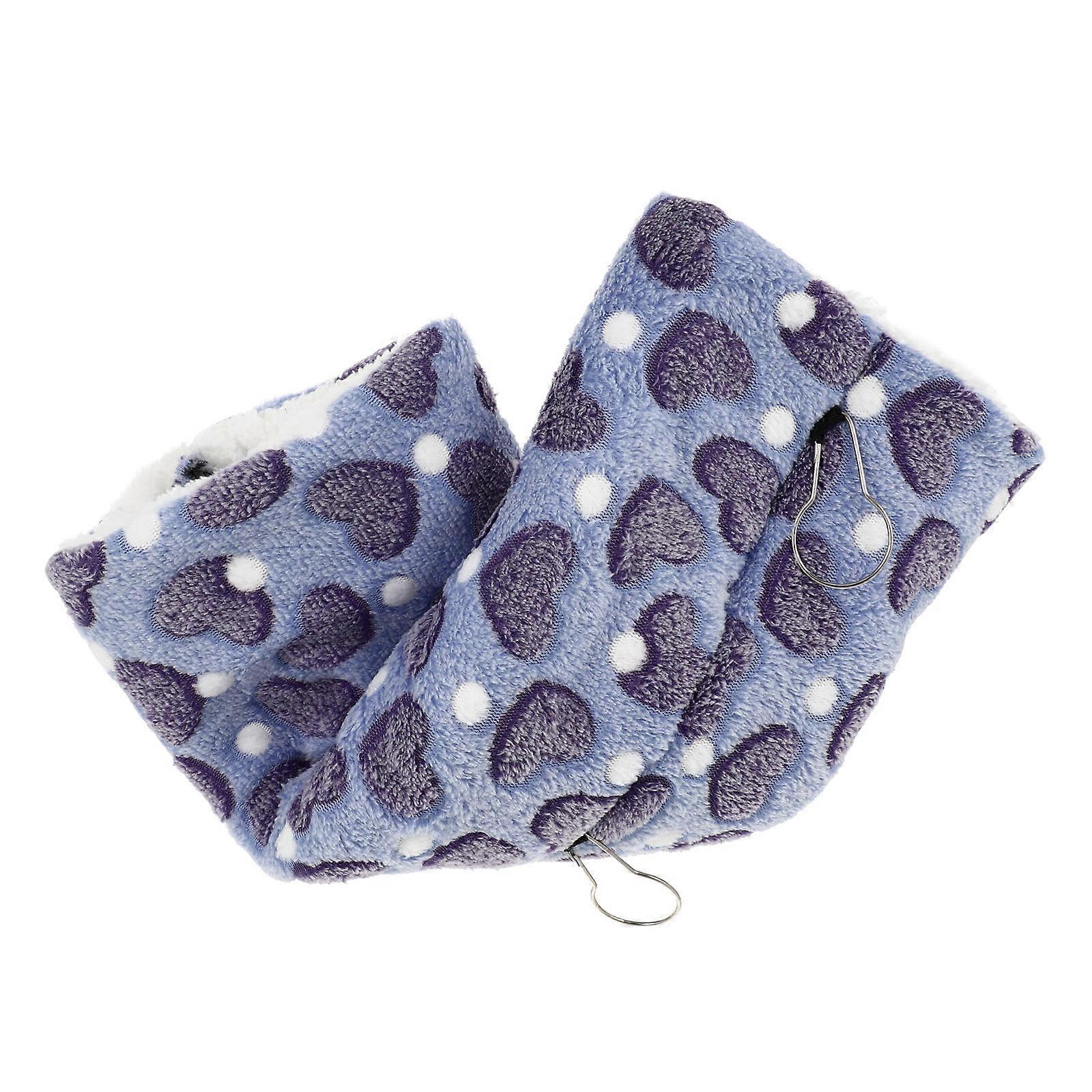 Small Animal Cage Accessories Hamster Hideout And Exploration Tunnel Plush Comfortable Adorable 1Set