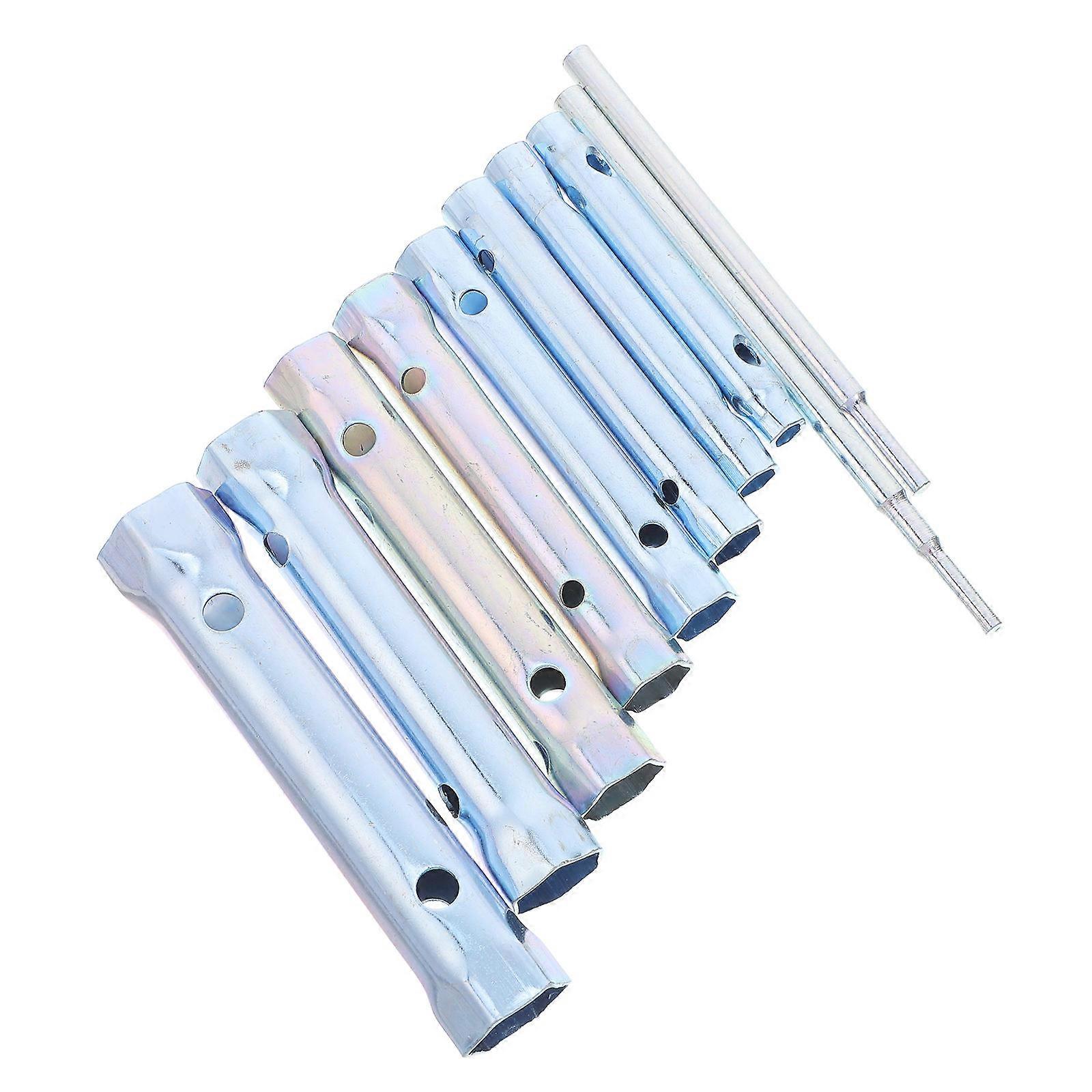 Multipurpose Hexagonal Socket Wrench For Bathroom Maintenance And Repair Tasks 6-22mm Hollow Design Steel 1 Set