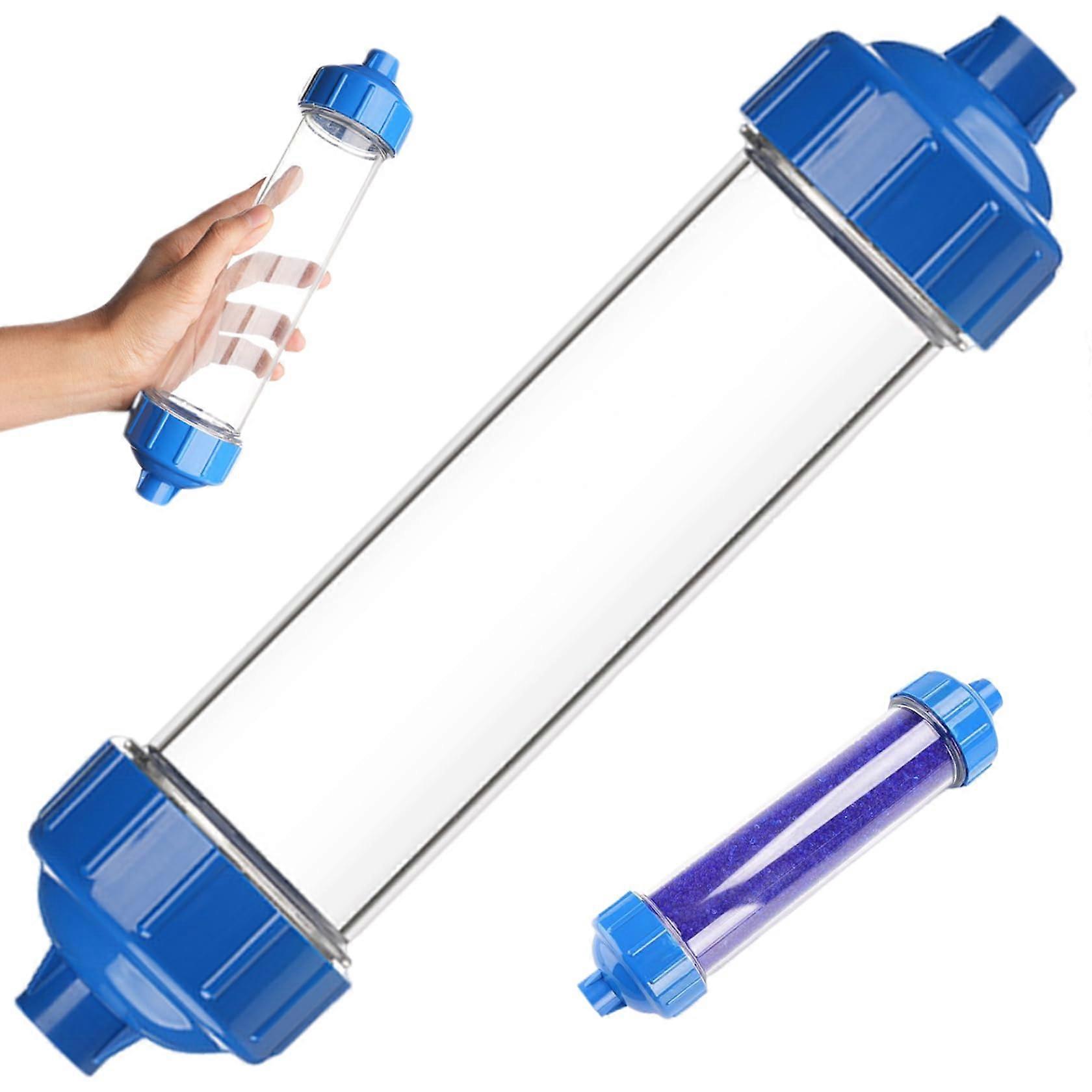 RV Inline Water Filter - 10" x 2" T33 Shell RO Water Filter, Reusable Leak-Proof, Compatible with Home Installations & Prefiltration Systems