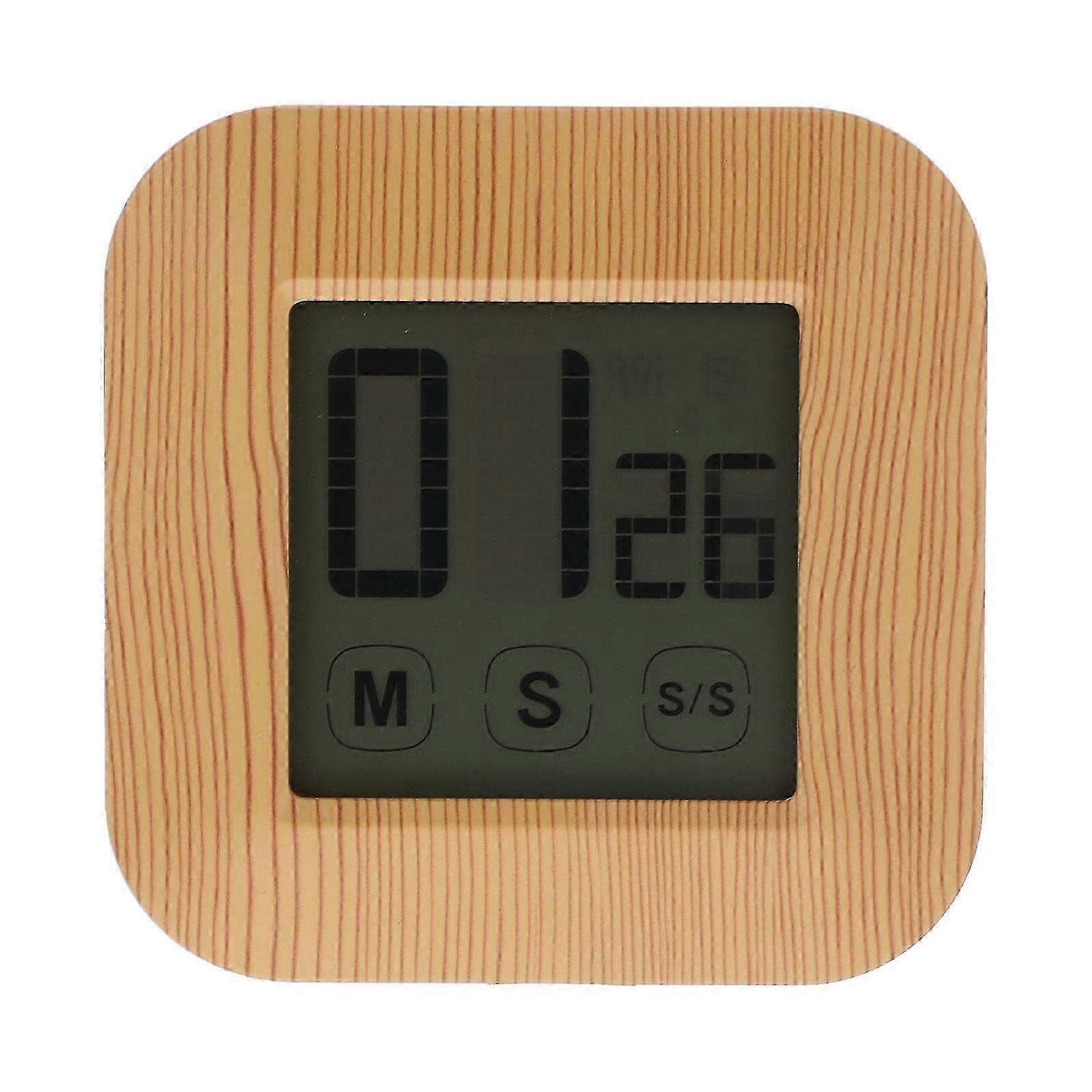 Multifunctional Kitchen Digital Timer Egg Timer Simple Design Parents Use 9x9x2.5cm 1Pcs