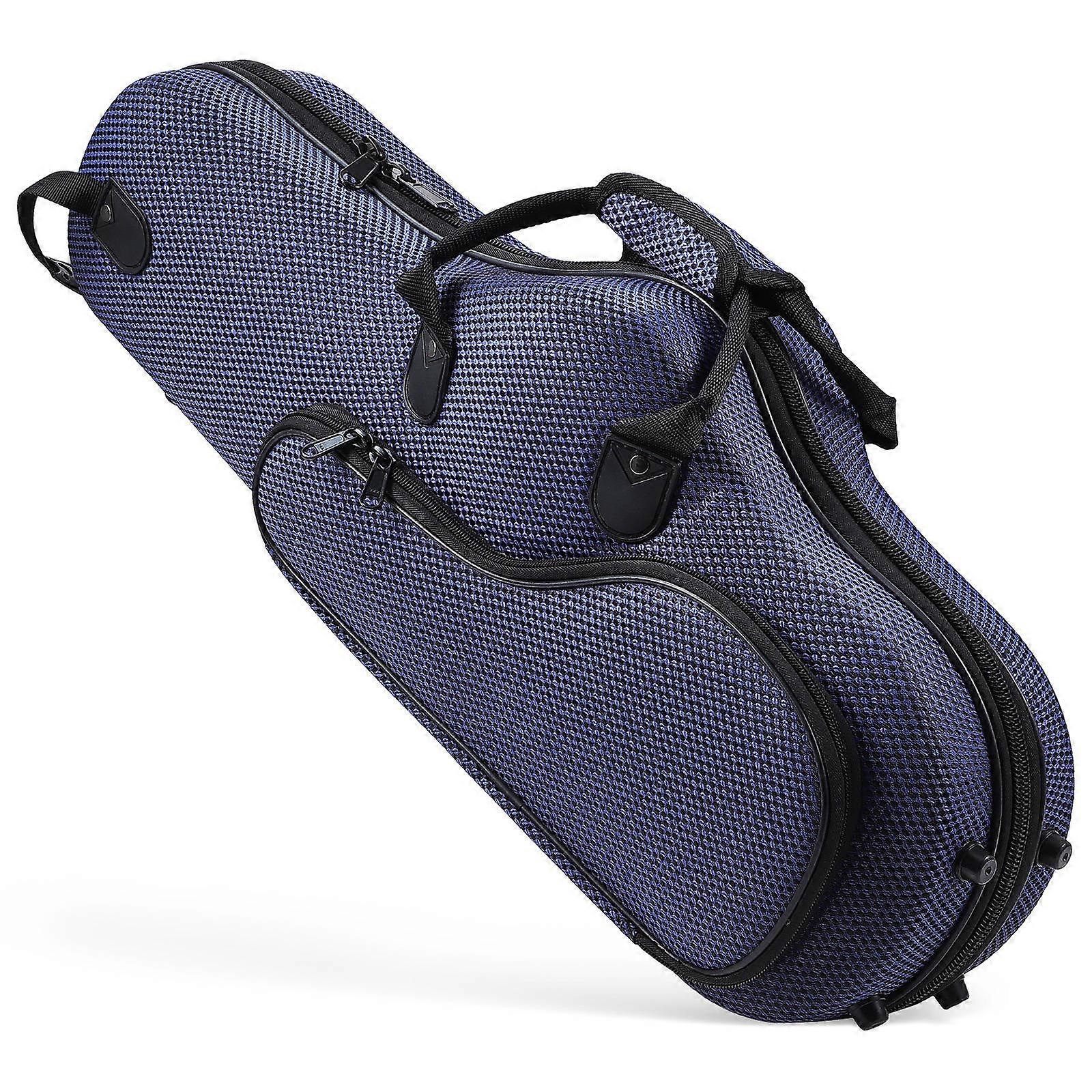Instrument Storage Bag For Alto Saxophone Accessories Thickened Carrying Blue 1Pcs