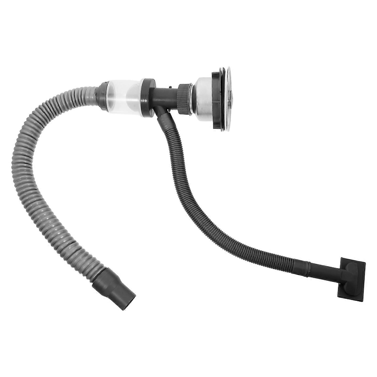 Multi Color Sink Drain Pipe Kit With Clog Prevention For Restroom Use Featuring Flexible Structure 1 Set