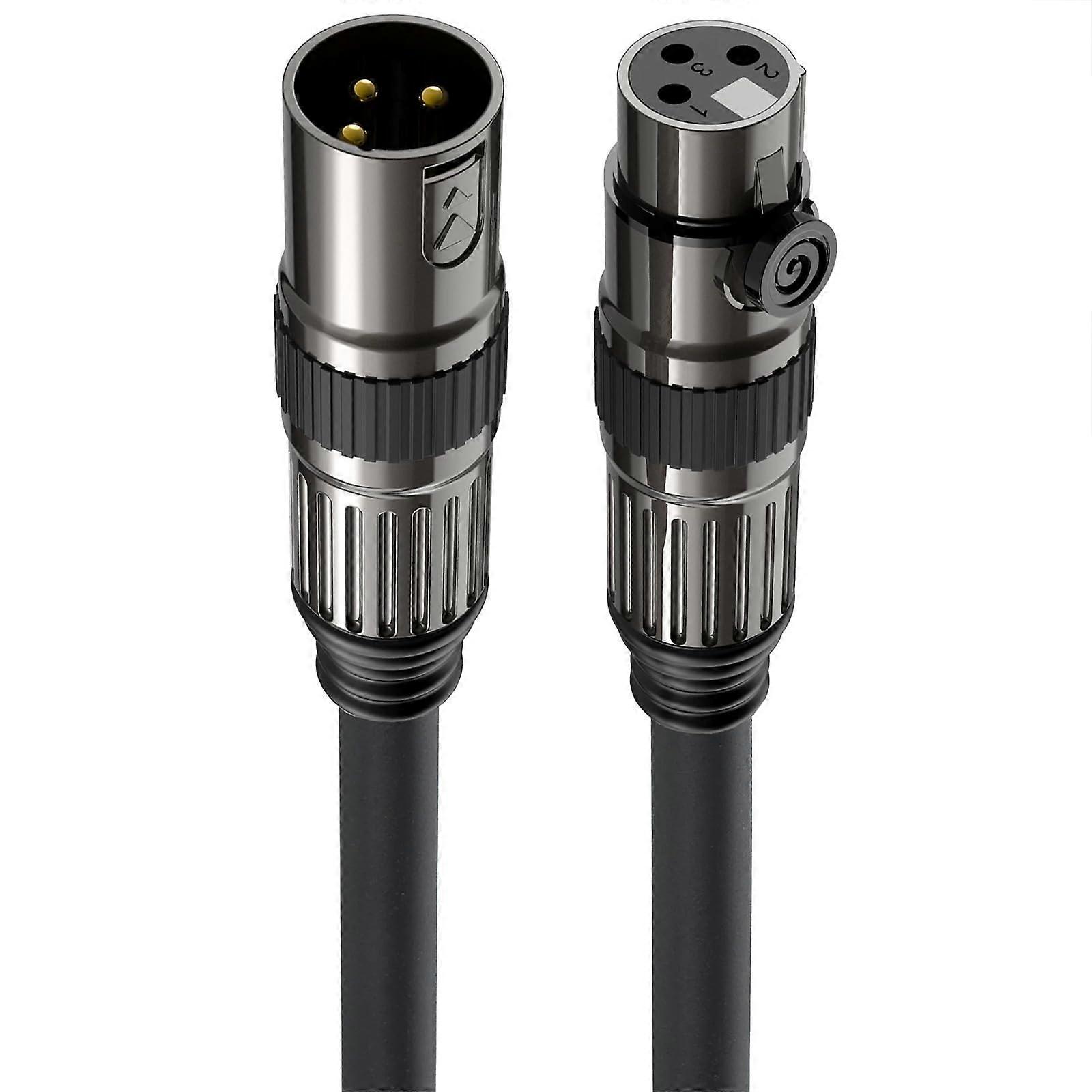 Professional 3Pin Male To Female Microphone Cable OFC Oxygen Copper XLR Adapter Cord For Mixing Console