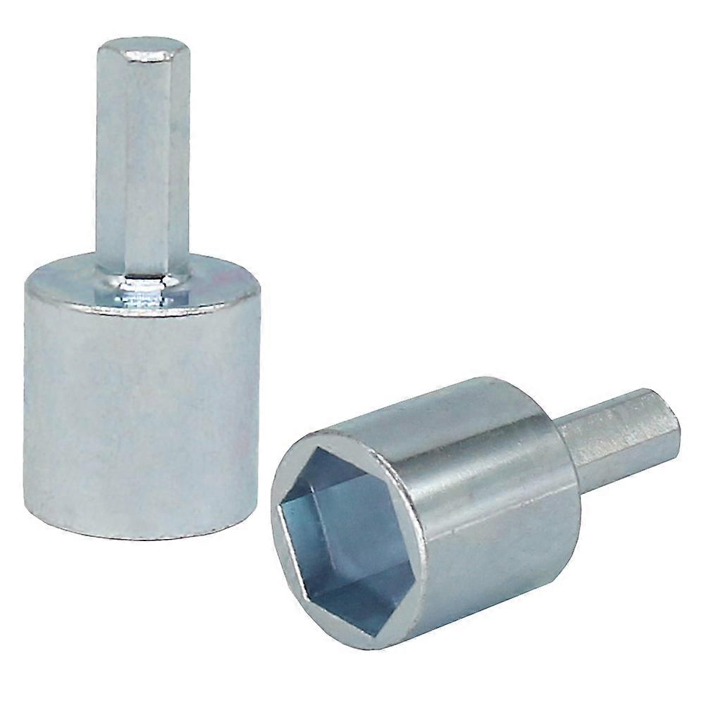 MLINS 2pcs Scissor Jack Socket Drill Adapter for Camper Trailer and RV Accessory