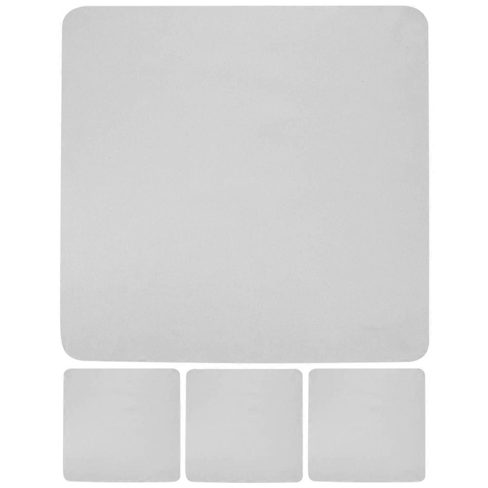 4Pcs καθαρίζοντας πανιά για το φακό φωτογραφικών μηχανών γυαλιών και τα όργανα που κατασκευάζονται από μικροΐνες κατάλληλα για καθημερινή χρήση 30x30cm γκρι