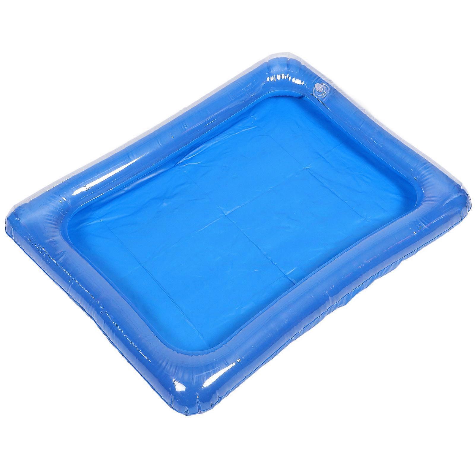 釣りゲーム屋外夏の楽しみ56.00X45.00X7.00CMスカイブルー1Pcsのための子供用インフレータブルプール