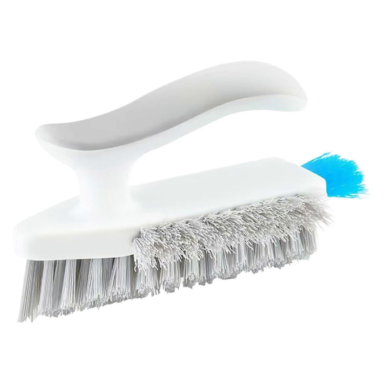 Crevice Cleaning Brush for Window Tracks, Tight Spaces, Durable PP Construction, White