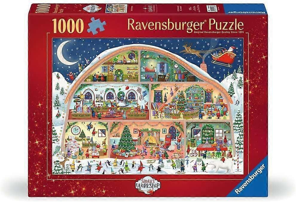 Ravensburger Puzzle - Santas workshop Toy (1000 Pieces)