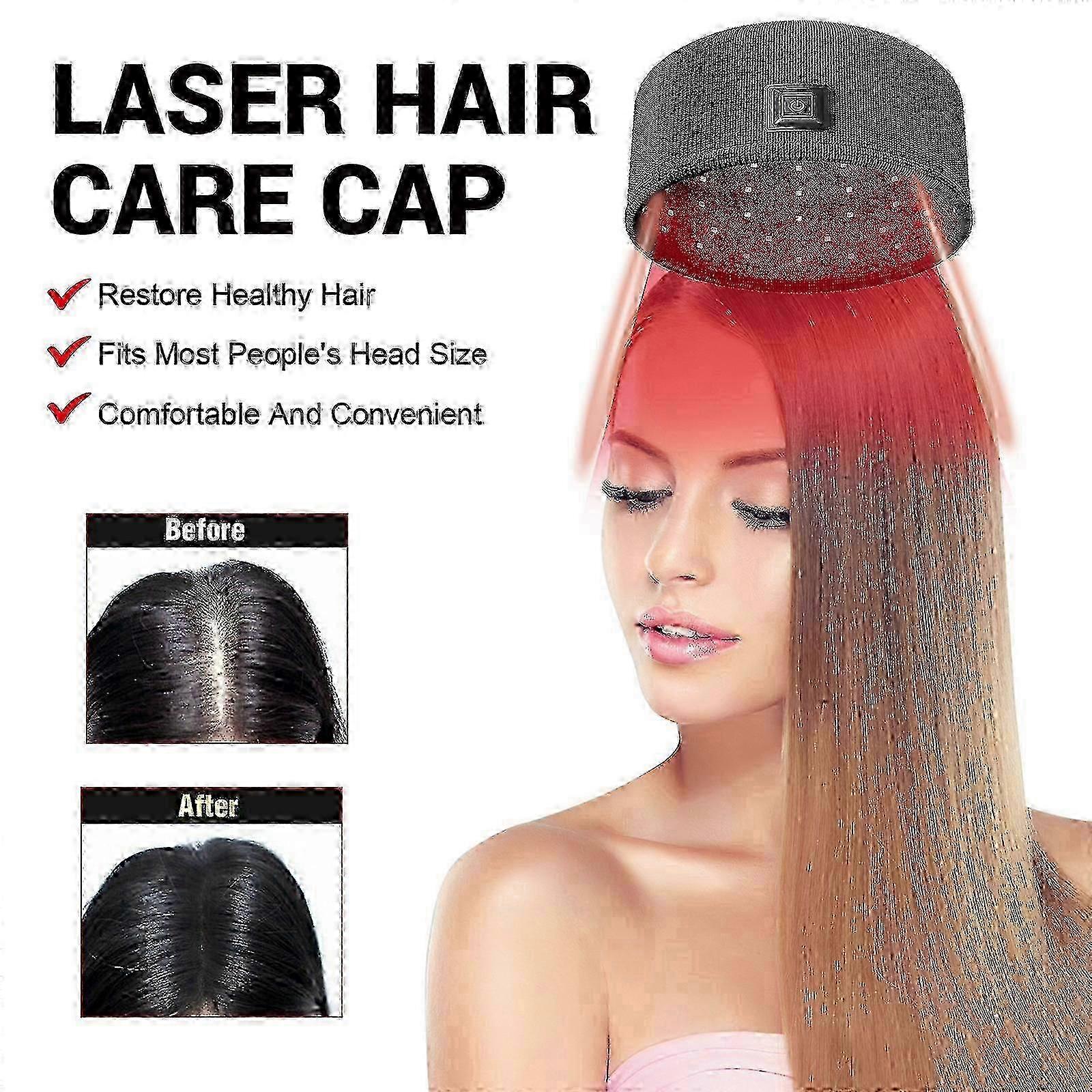 2025 Lumière infrarouge Croissance des cheveux Casque Repousse Cap Traitement laser Cheveux