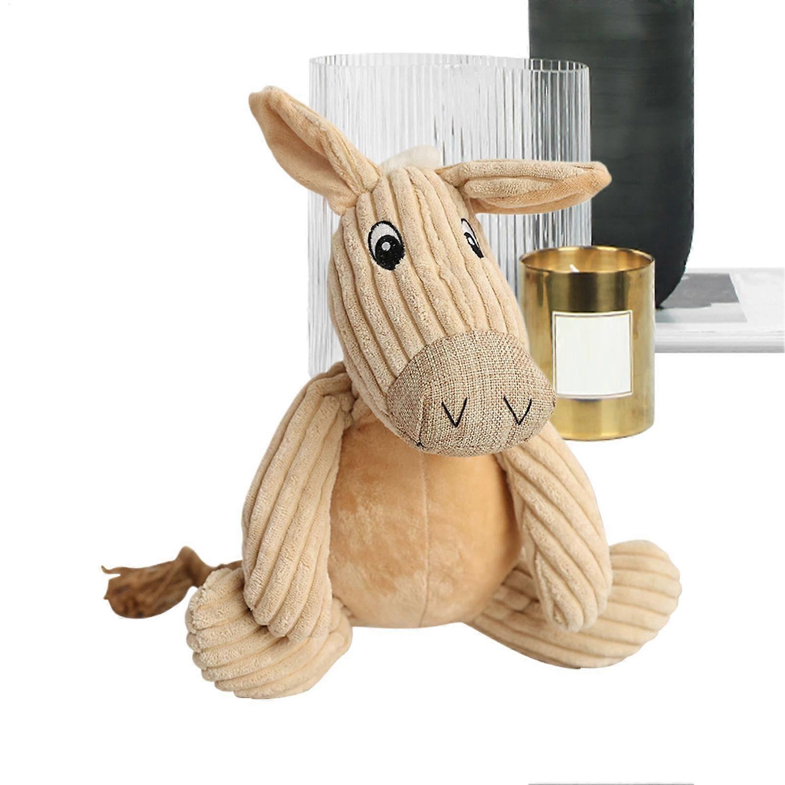 Dog Squeaky Toy, Plush Chew Toy for Puppies, Soft Stuffed Toy for Small and Medium Dogs, Durable and Safe Material