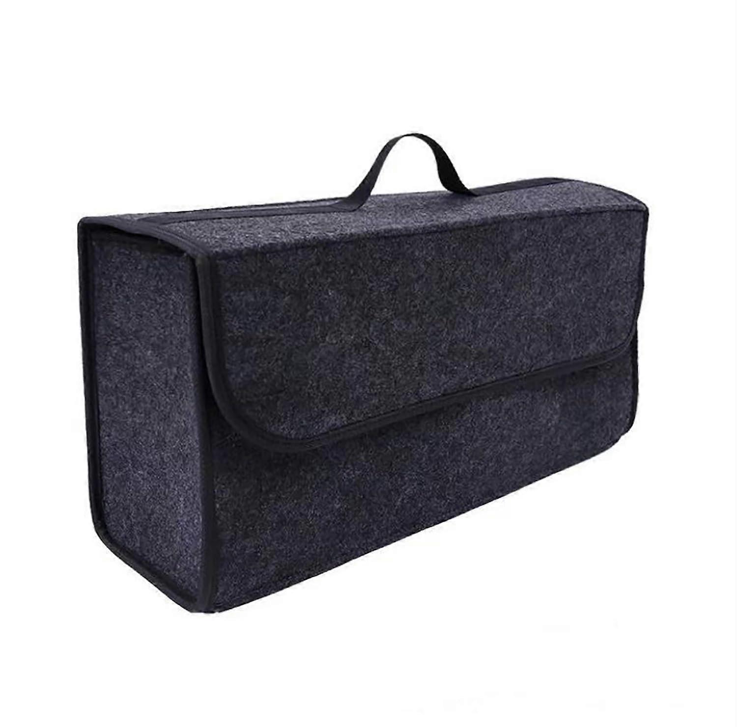 Volvo C30/C40/C70/S40/S60/S70/S80/S90 Car Boot Organiser, Foldable Trunk Storage Bag, Car Storage Box, Boot Accessories, Grey