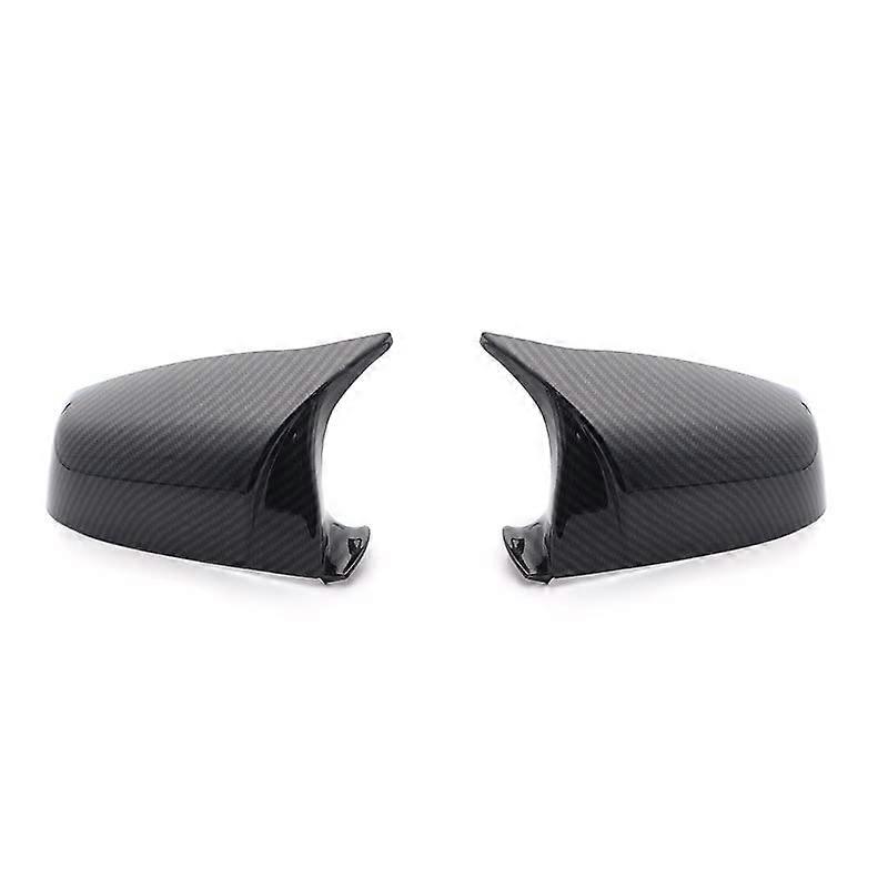 Car Mirror Caps Carbon Fiber Black For BMW 5/6/7 Series E60-E64, F01/F02-F04/F06/F07/F10-F13