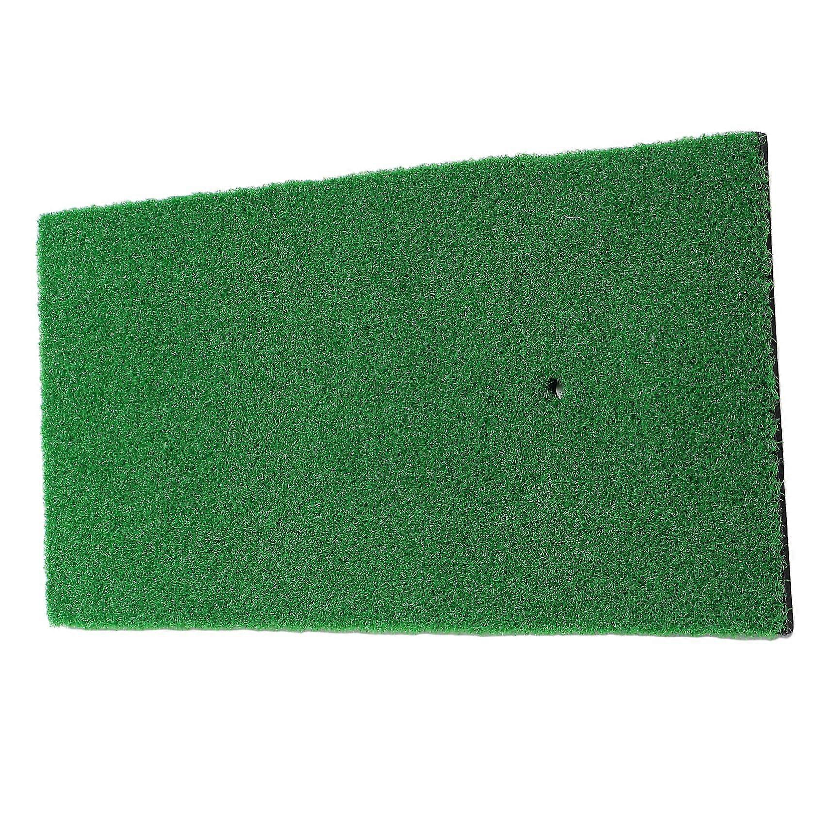 Portable Mini Golf Hitting Mat With SBR Soft Base For Indoor Outdoor Lightweight Practice And Swing Path Detection