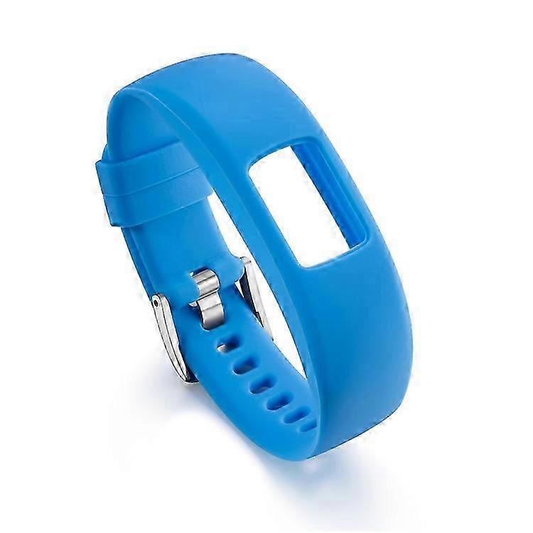 Soft Silicone Watch Band for Garmin VivoFit 4 Adjustable Wrist Bracelet, Length 23cm