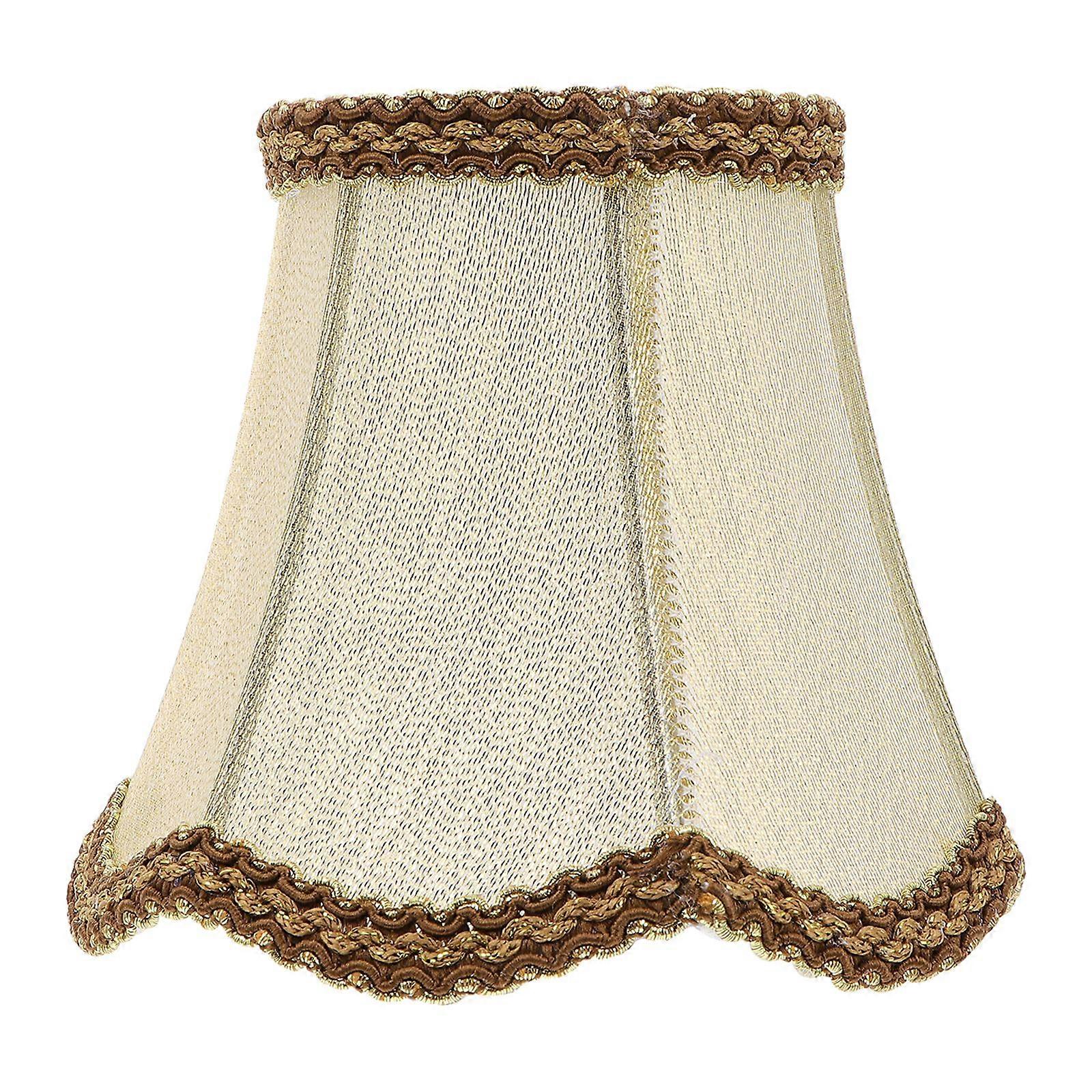 1pc Home Lampshade Decorative Cloth Lamp Shade Dustproof Light Ornament