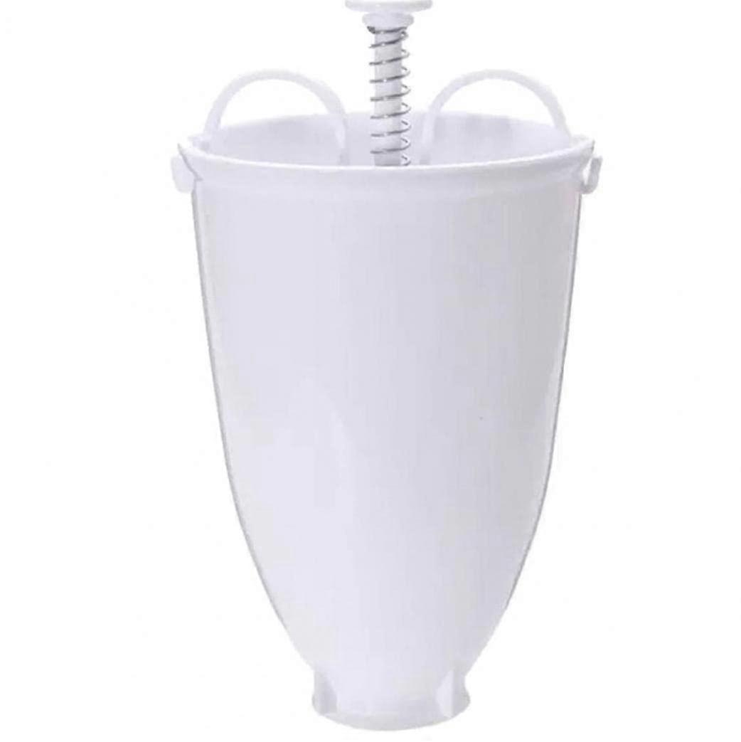 Diy Doughnut Maker Machine Mold Doughnut Maker Making Tools Plastic Batter Making Dispenser Donut Makers Kitchen Baking Tools, White