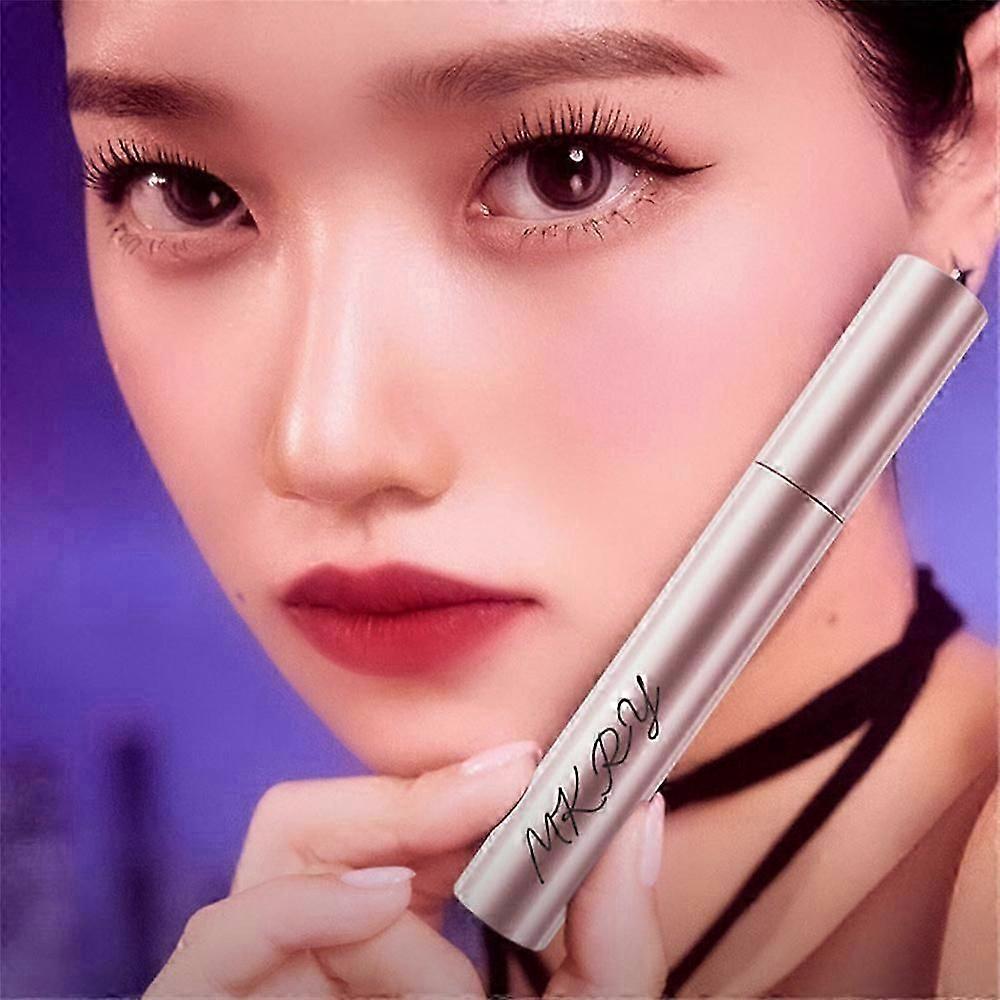 Six Rows of Wispy Curling Mascara with Waterproof, Sweatproof, and Smudge-Proof Eyelashes