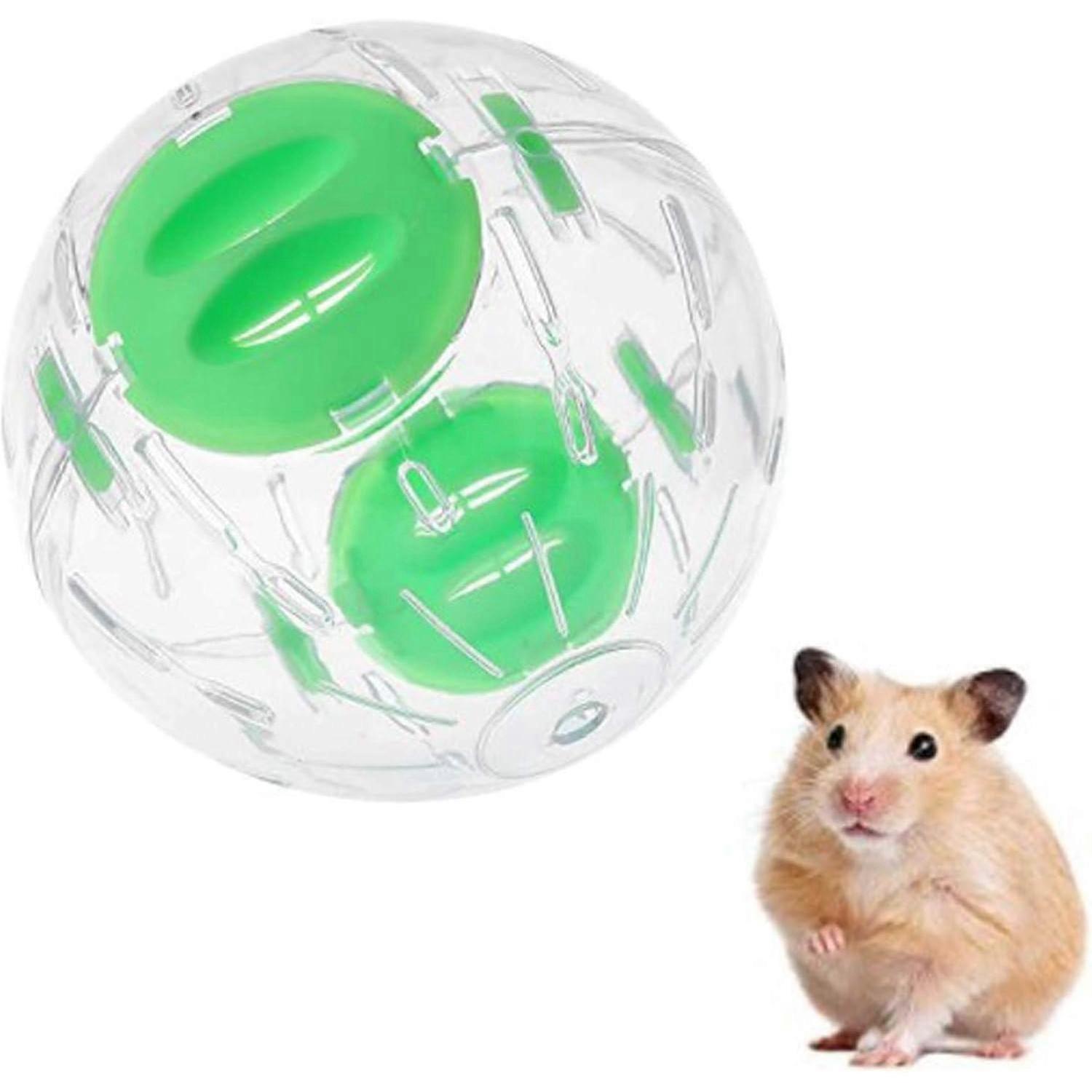 Plastic Hamster Exercise Ball, Ideal Toy for Small Animals, Transparent and Very Suitable for Gerbils