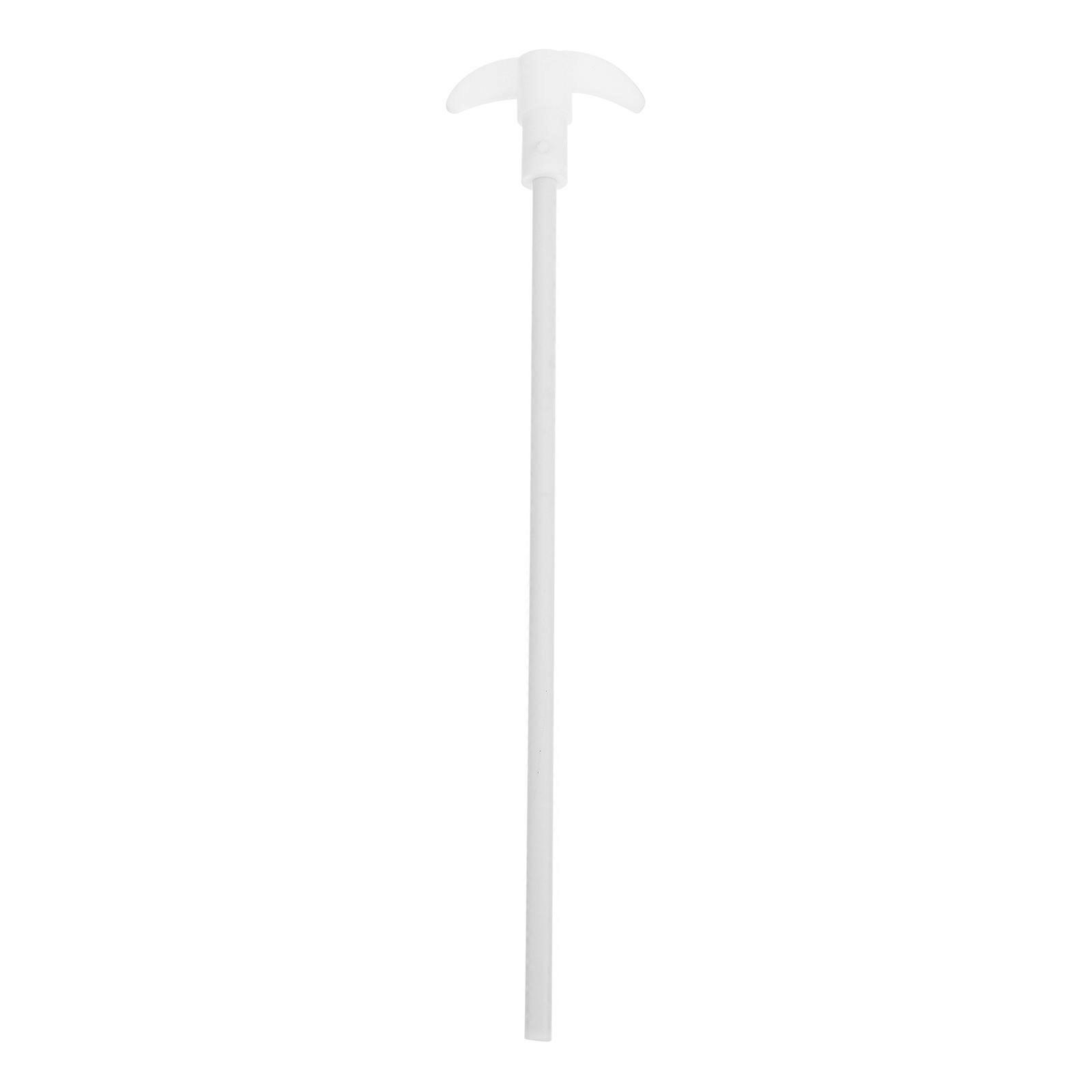 Stir Bars Ptfe Stir Bar Chemical Lab Biological Lab White Material Laboratory Use Rod 1Set